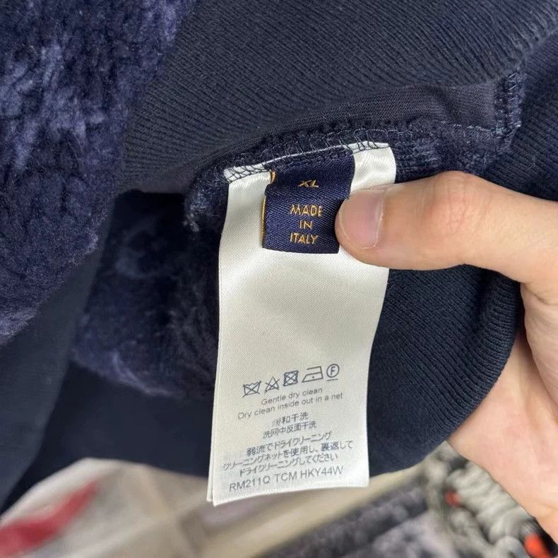 Louis Vuitton LV Deep Blue Teddy Jacket Size XL -2505 Size US XL / EU 56 / 4 - 7 Thumbnail