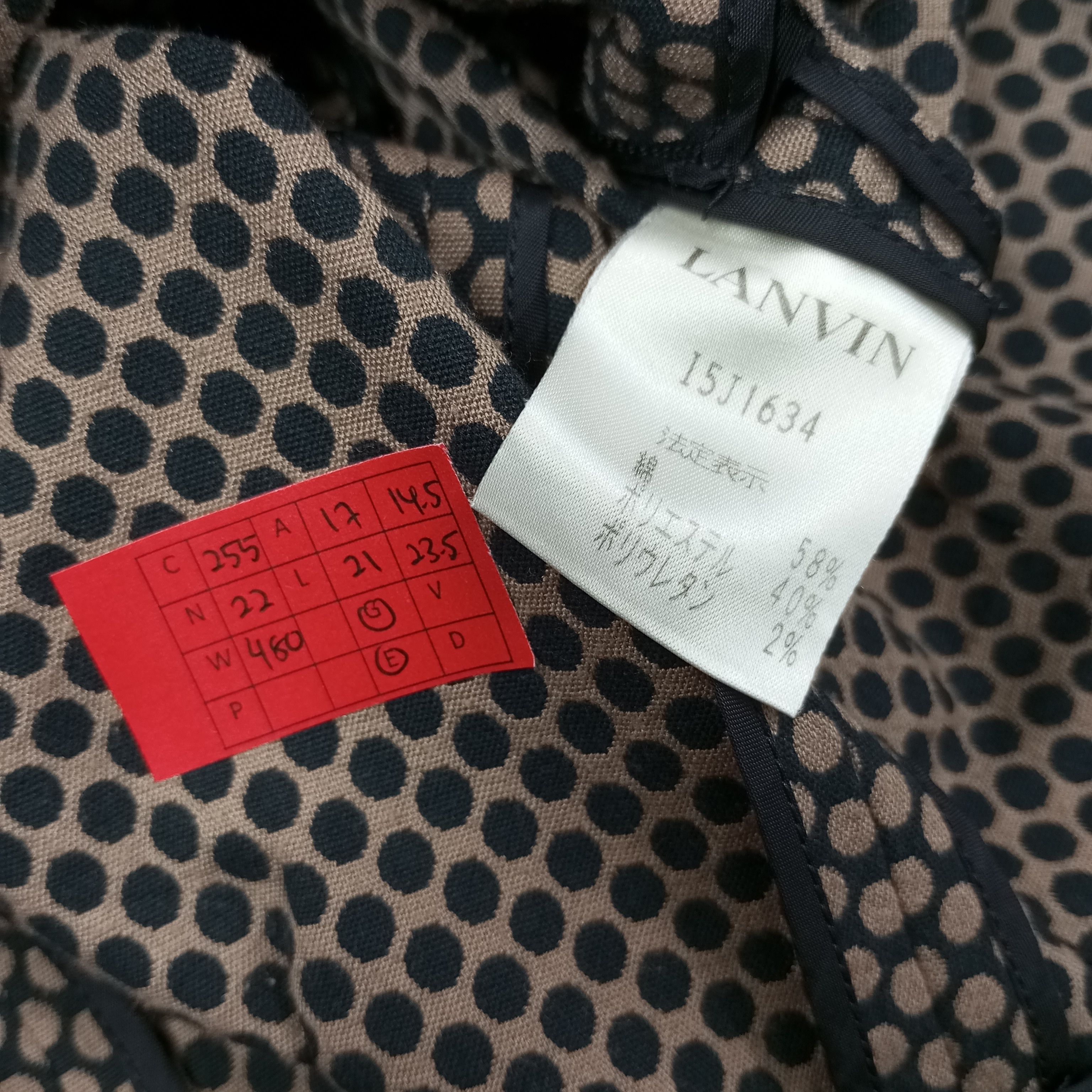 Lanvin Lanvin Fashion Designer Style Jacket c255n22 Size XS / US 0-2 / IT 36-38 - 5 Thumbnail