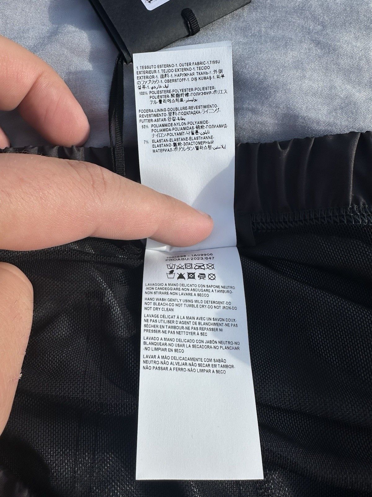 Versace Black Versace Swim Suit / Shorts With Versace Logo In Grey Size US 32 / EU 48 - 6 Thumbnail