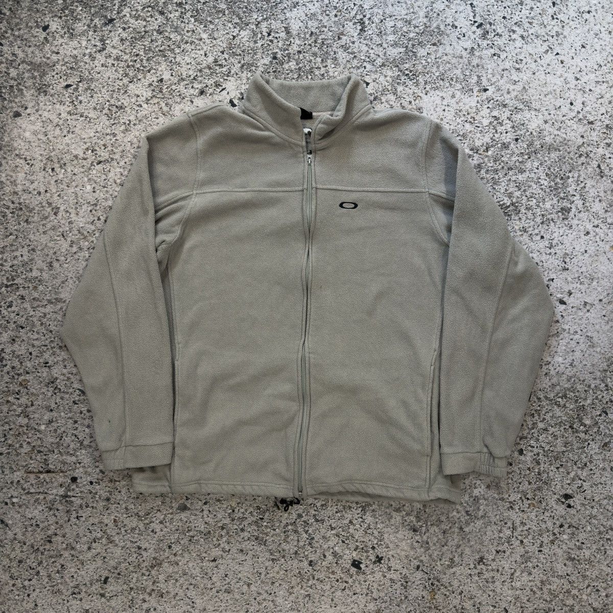 Oakley Vintage Oakley Gray Fleece Zip Up Size US XXL / EU 58 / 5 - 1 Thumbnail
