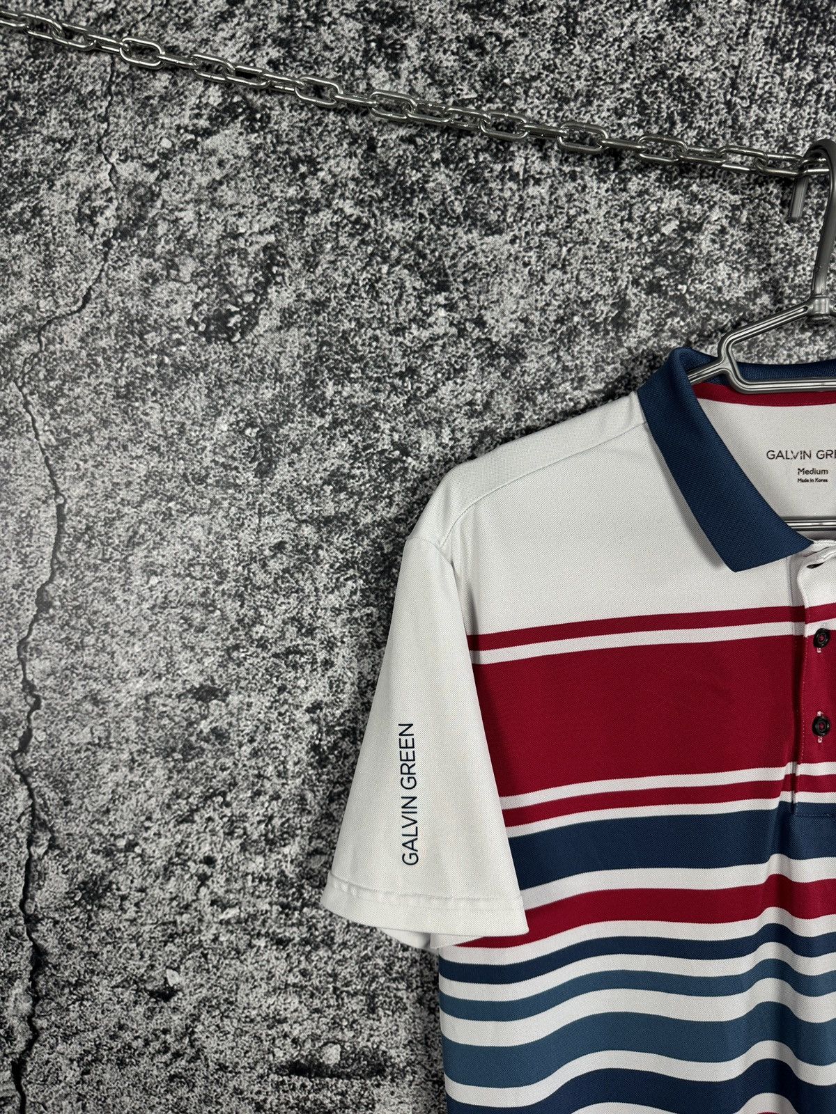 Galvin Green Galvin Green Short Sleeve Polo Shirt Golf Made in Korea Sz M Size US M / EU 48-50 / 2 - 3 Thumbnail