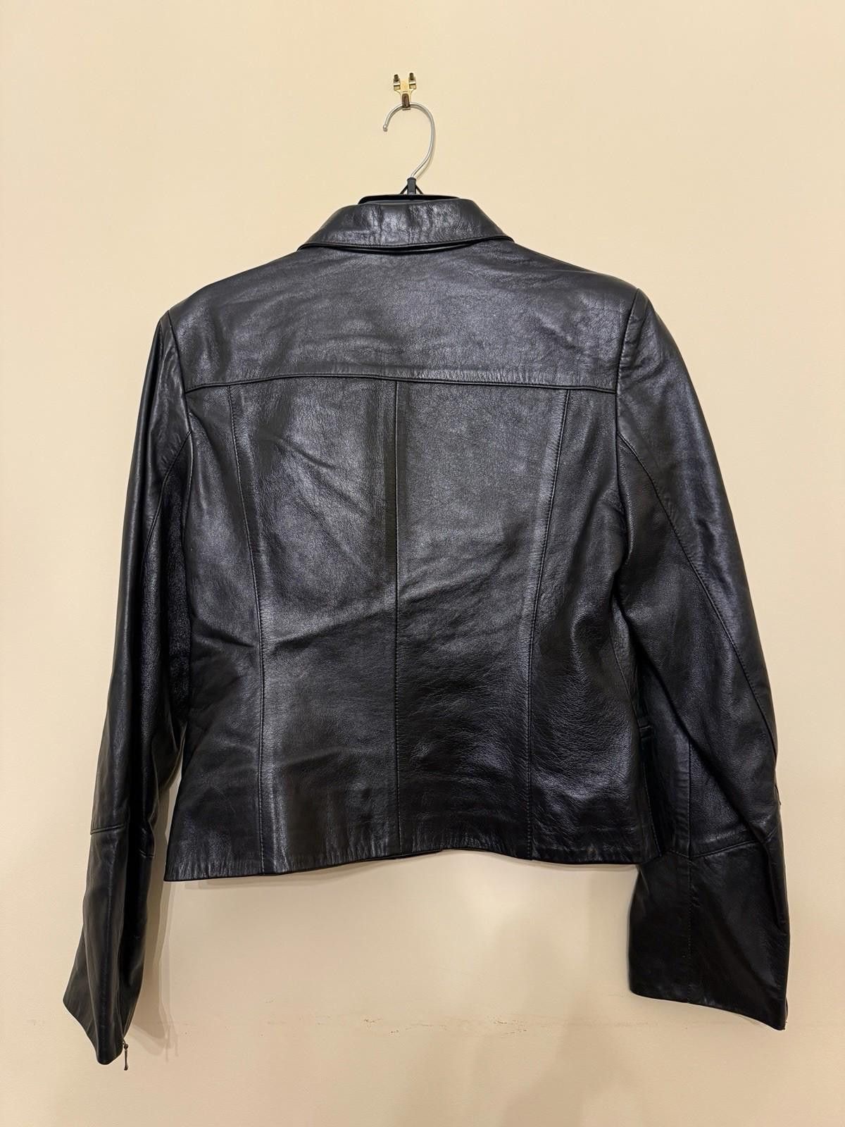 Dries Van Noten Vintage DR Black Leather Jacket Size 42 Spanish Leather Size S / US 4 / IT 40 - 2 Thumbnail