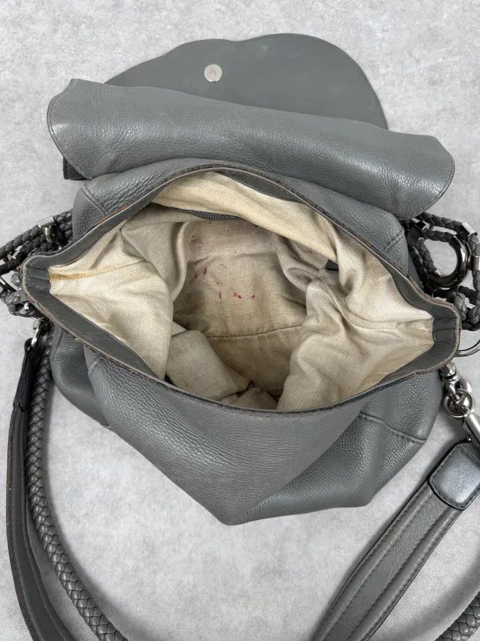 Gucci SS2010 Gucci Runway Techno Horsebit Grey Leather Hobo Bag by Frida Giannini Size ONE SIZE - 16 Thumbnail