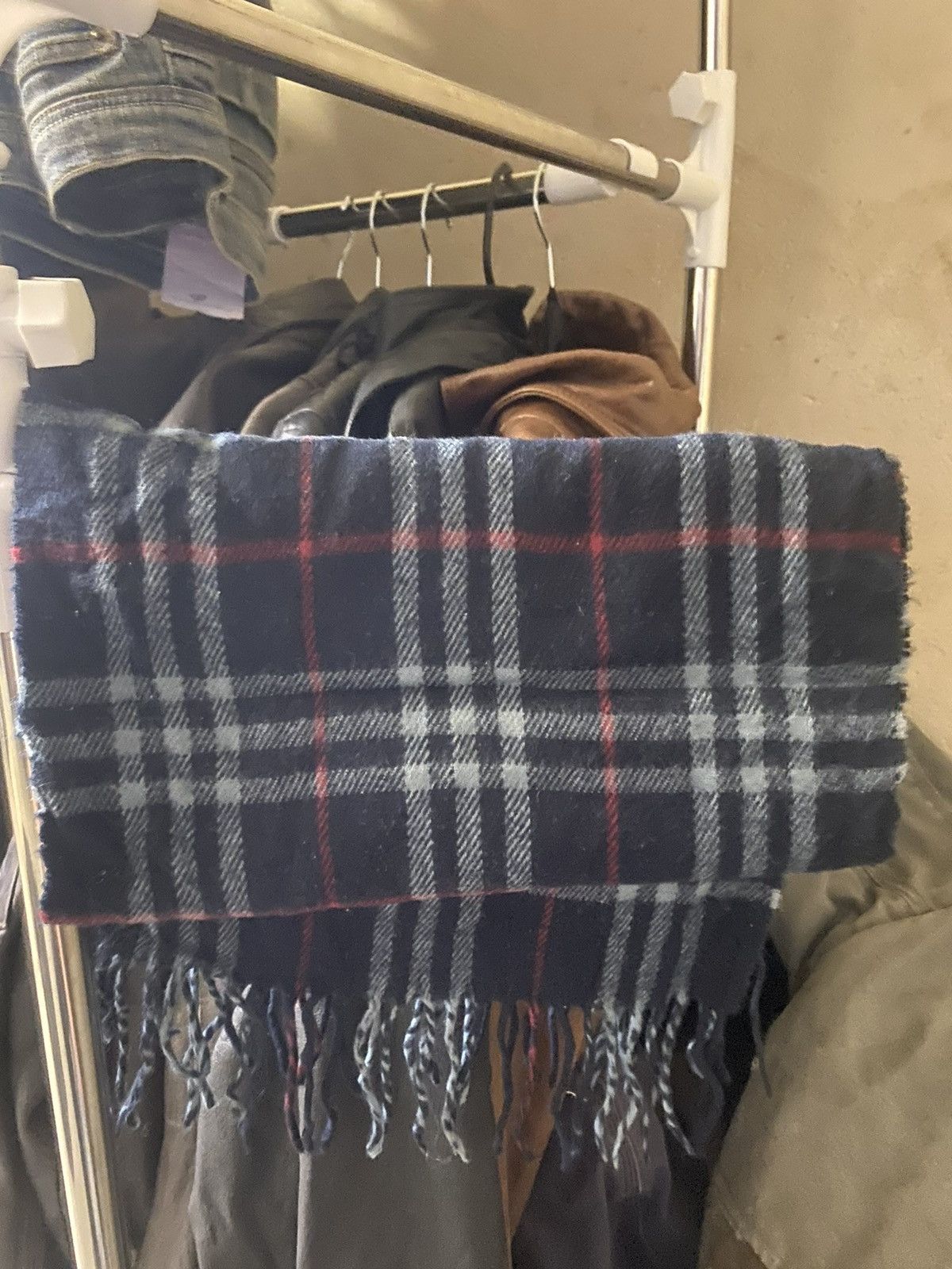 Other Leather bomber jacket paired with free Burberry scarf Size US XL / EU 56 / 4 - 4 Thumbnail
