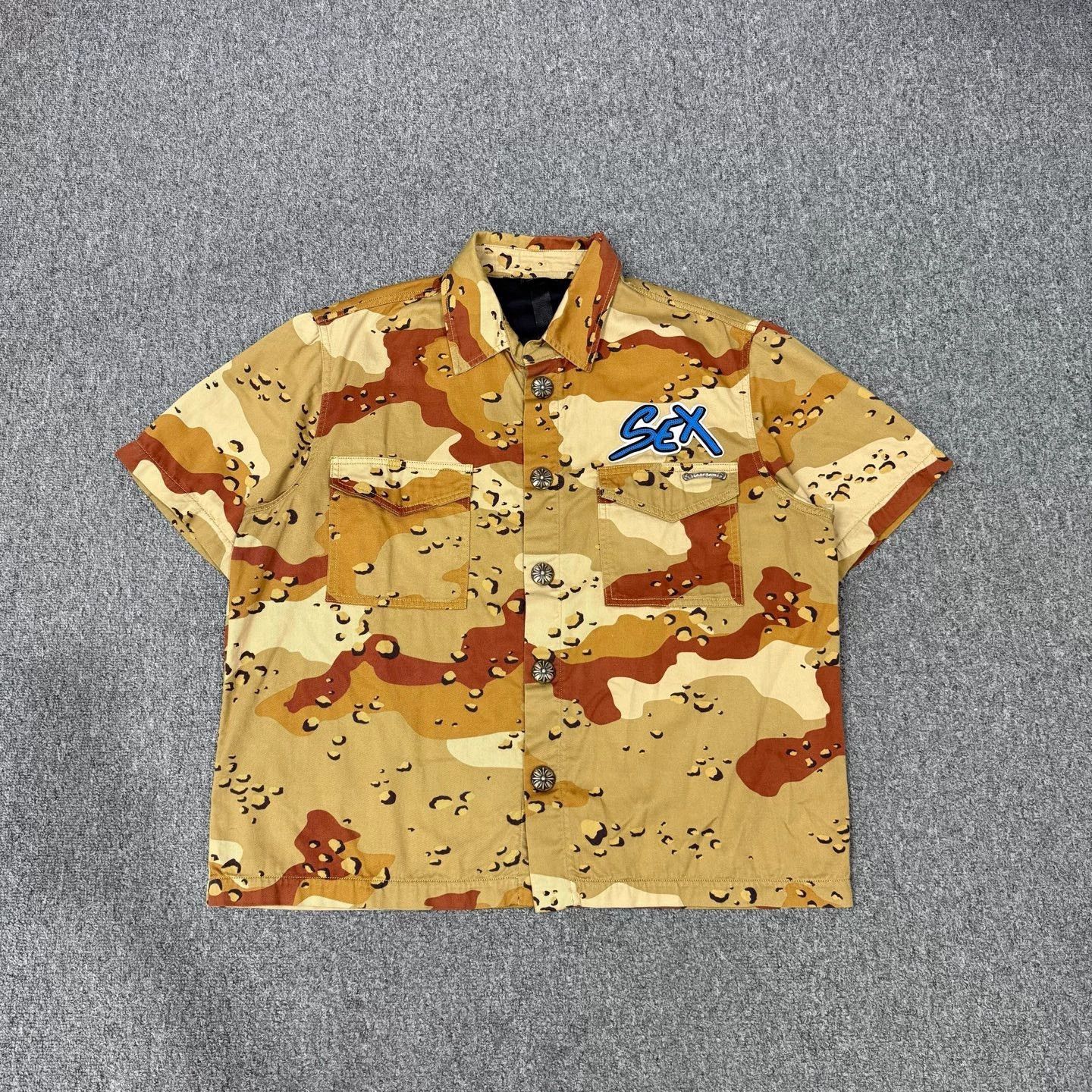 Chrome Hearts Chrome Hearts mattyboy Desert Camo SS Shirt New XL Size US XL / EU 56 / 4 - 1 Thumbnail