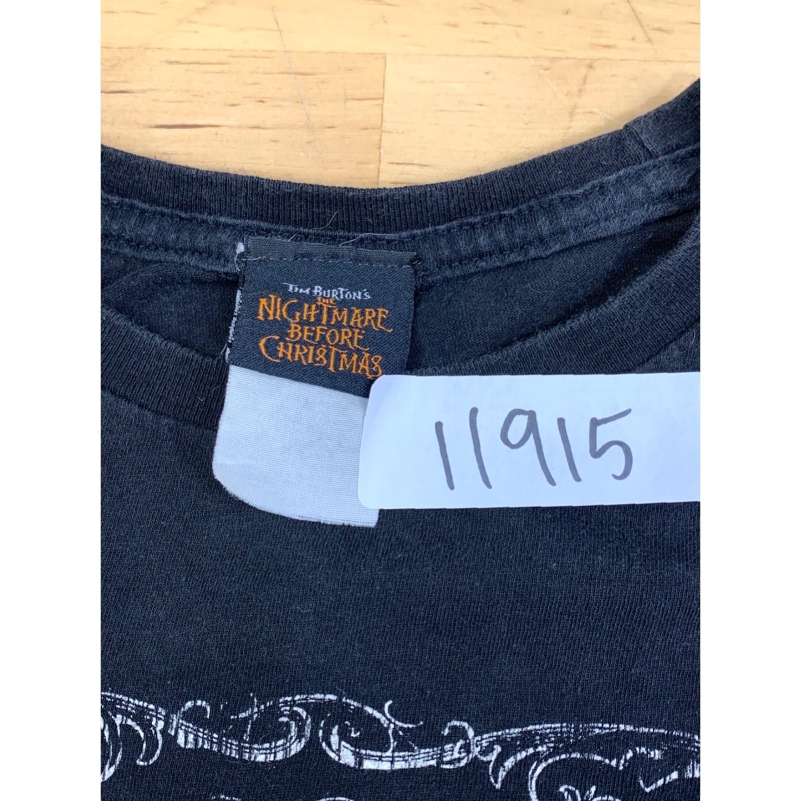 Disney Nightmare Before Christmas The Pumpkin King Shirt Womens M/L Black 11915 Size M / US 6-8 / IT 42-44 - 2 Thumbnail