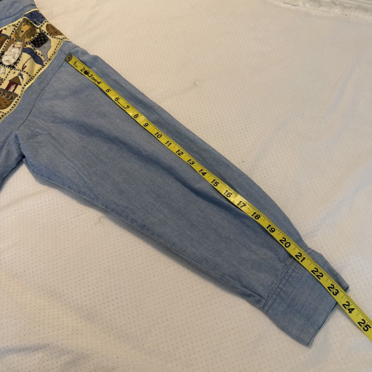 Other Vintage Quacker Factory Button Down Noah’s Arc Top Sz Large Size L / US 10 / IT 46 - 7 Thumbnail