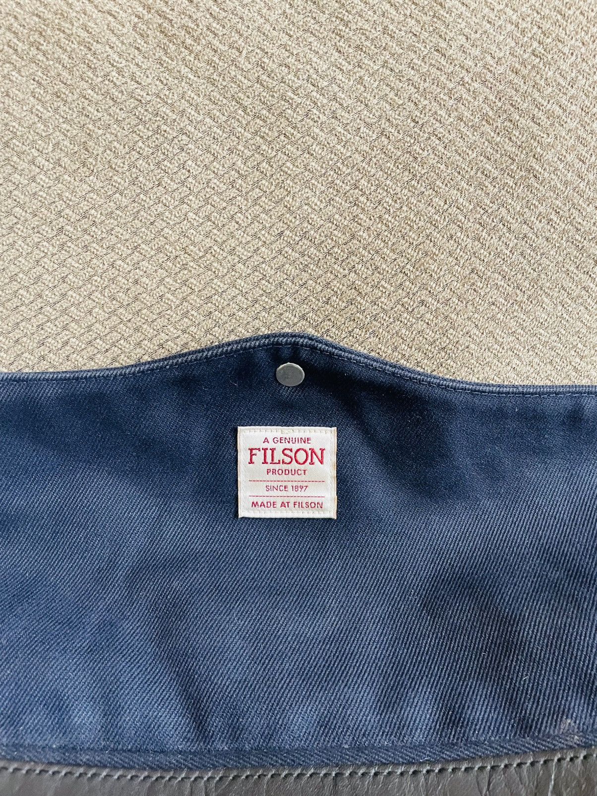 Filson Original briefcase navy blue Size ONE SIZE - 6 Thumbnail