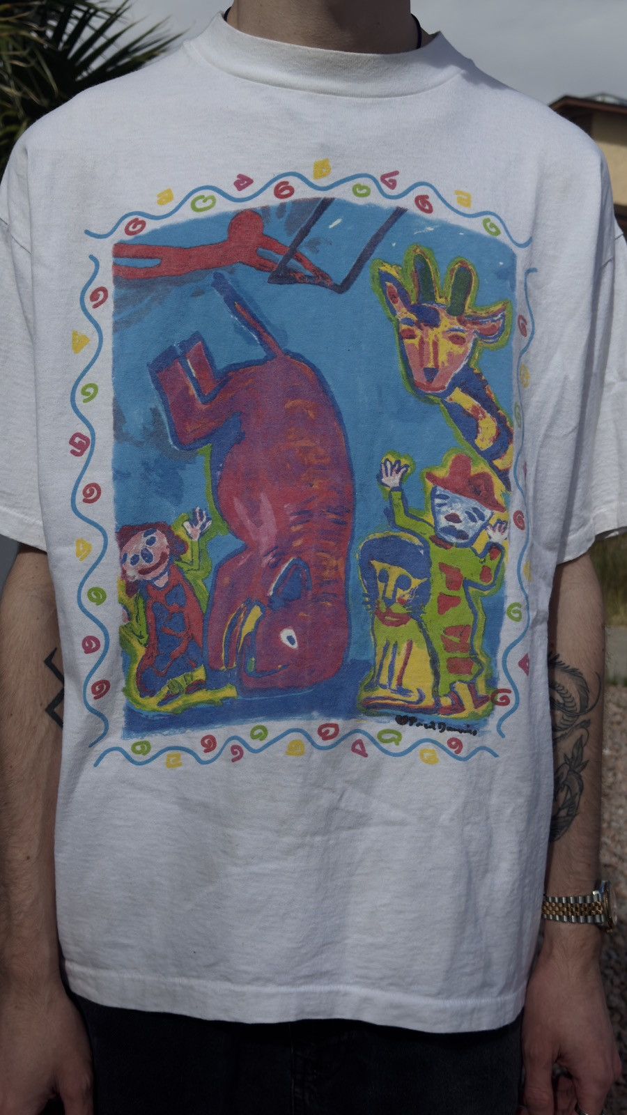 Great Moscow Circus 1994 Tour tee