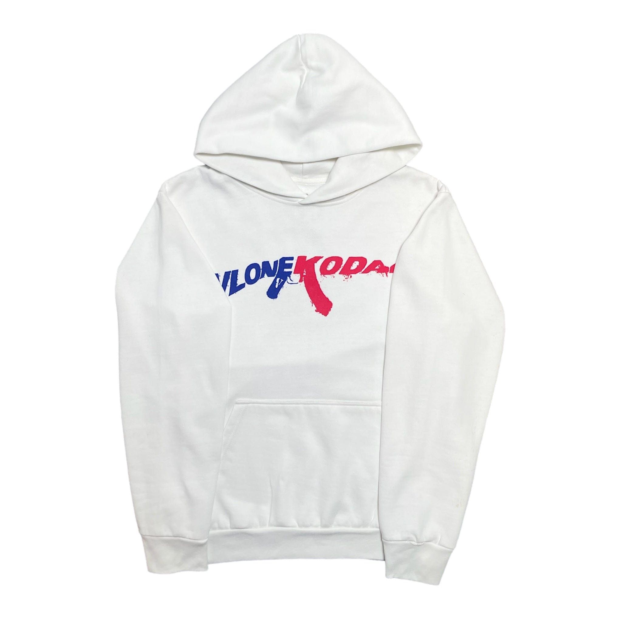 Vlone x Kodak Black 47 Hooded Sweatshirt White Size US S / EU 44-46 / 1 - 1 Thumbnail