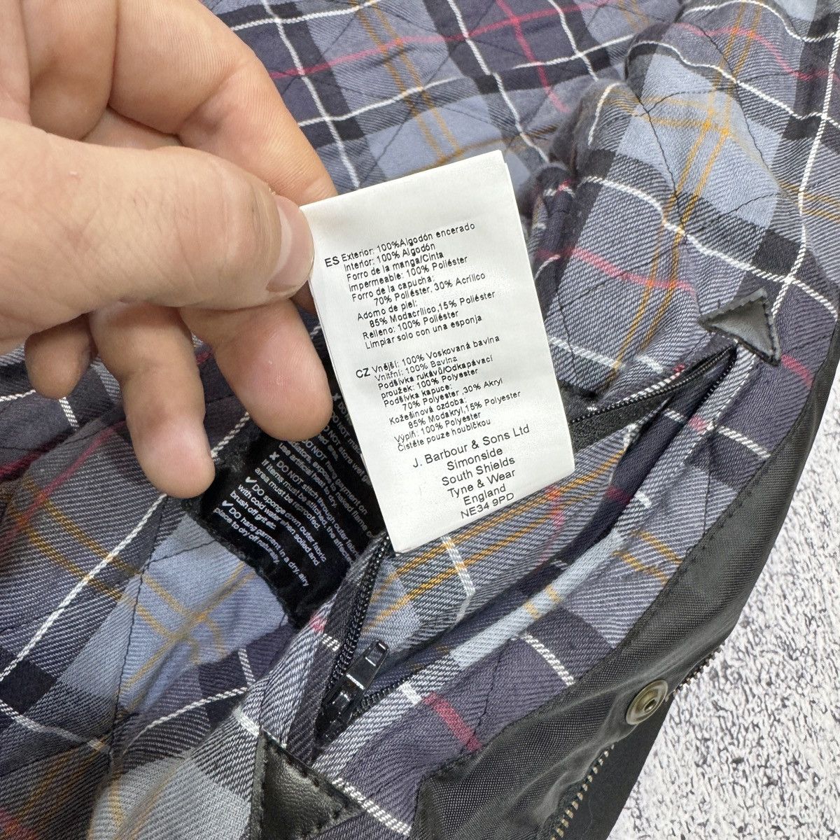 Barbour Barbour Kelsall Womens Black Waxed Parka Raincoat L size Size L / US 10 / IT 46 - 15 Thumbnail