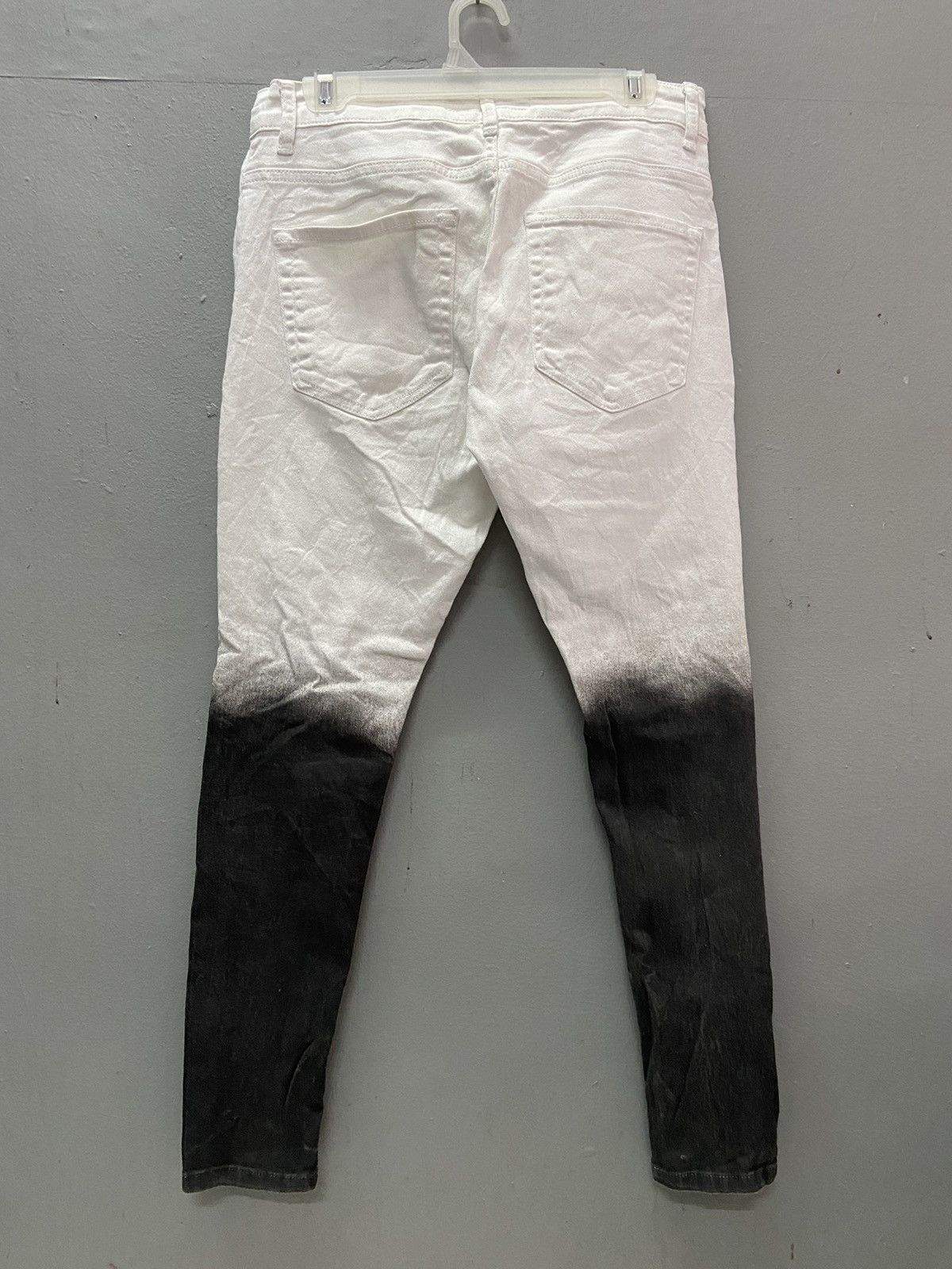 Japanese Brand 2Y DENIM WHITE BLACK JEANS Size US 31 - 2 Thumbnail