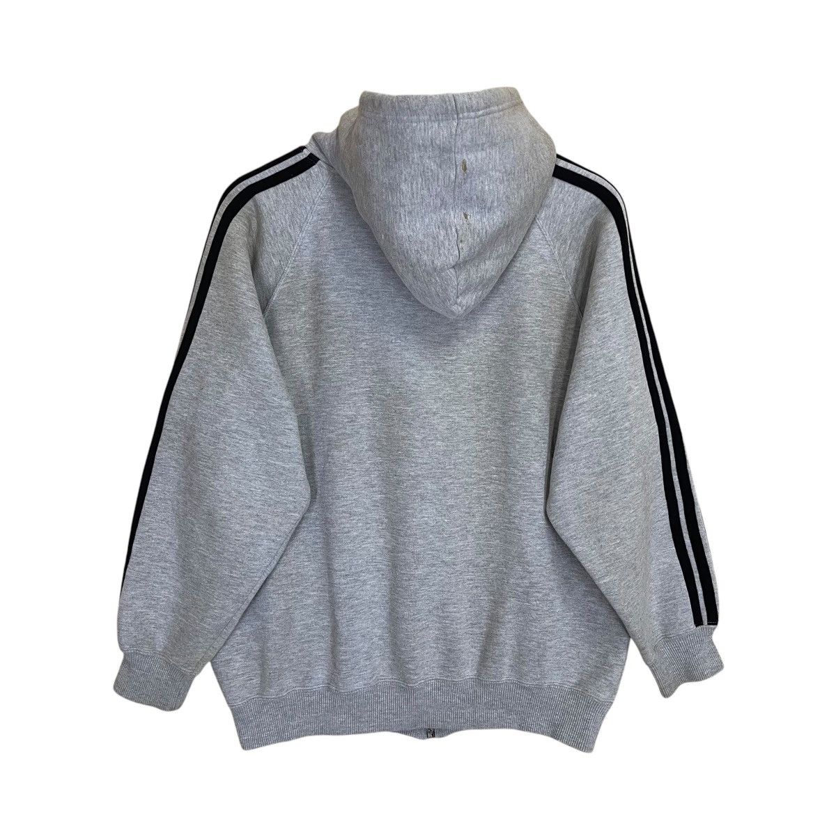 Vintage 90s Adidas Small Logo Zipper Hoodie