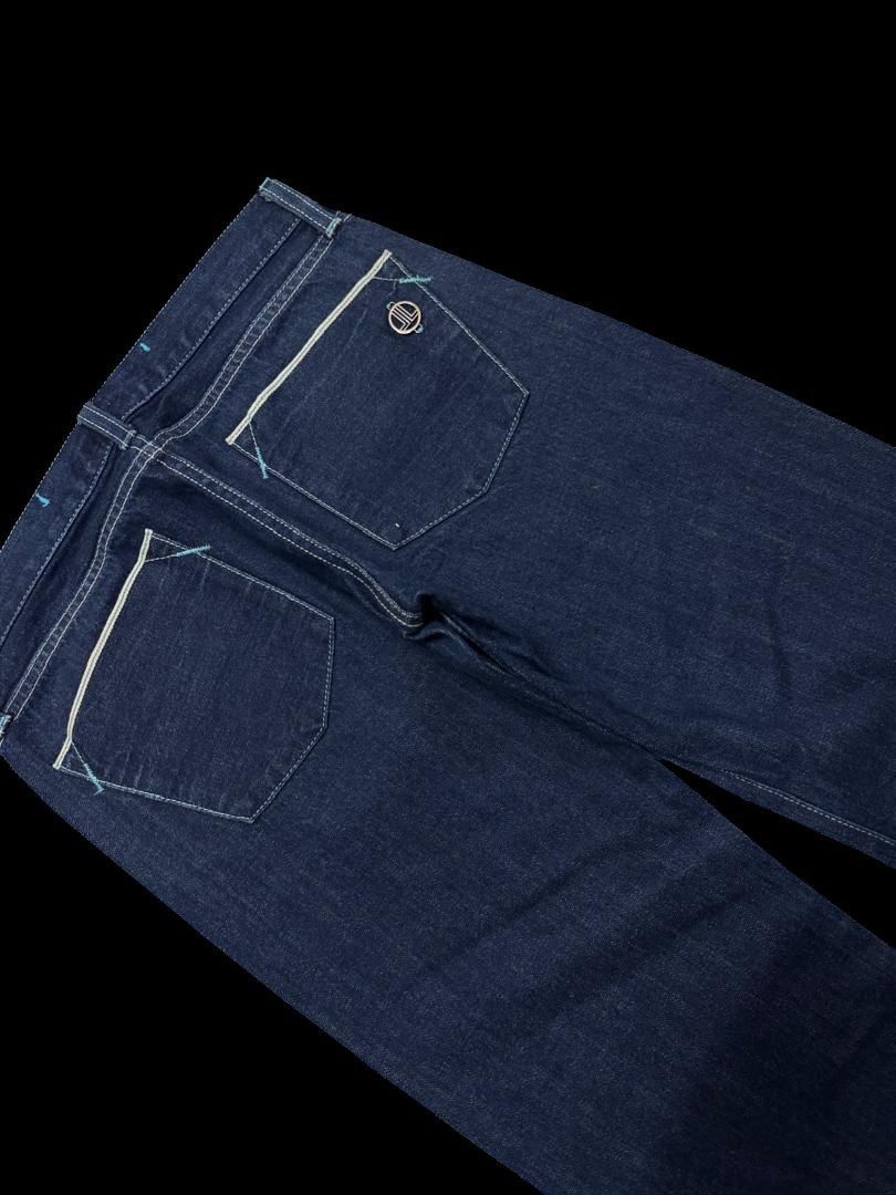 Lanvin Selvedge Jeans Lanvin En Bleu Rare line Color Selvedge Jeans Size US 29 - 12 Thumbnail