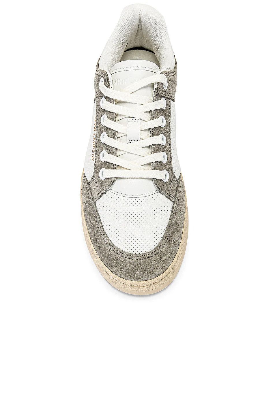 Saint Laurent Paris o1w1db10526 713602 SL/61 Sneakers in Leather and Suede Size US 8 / IT 38 - 3 Thumbnail