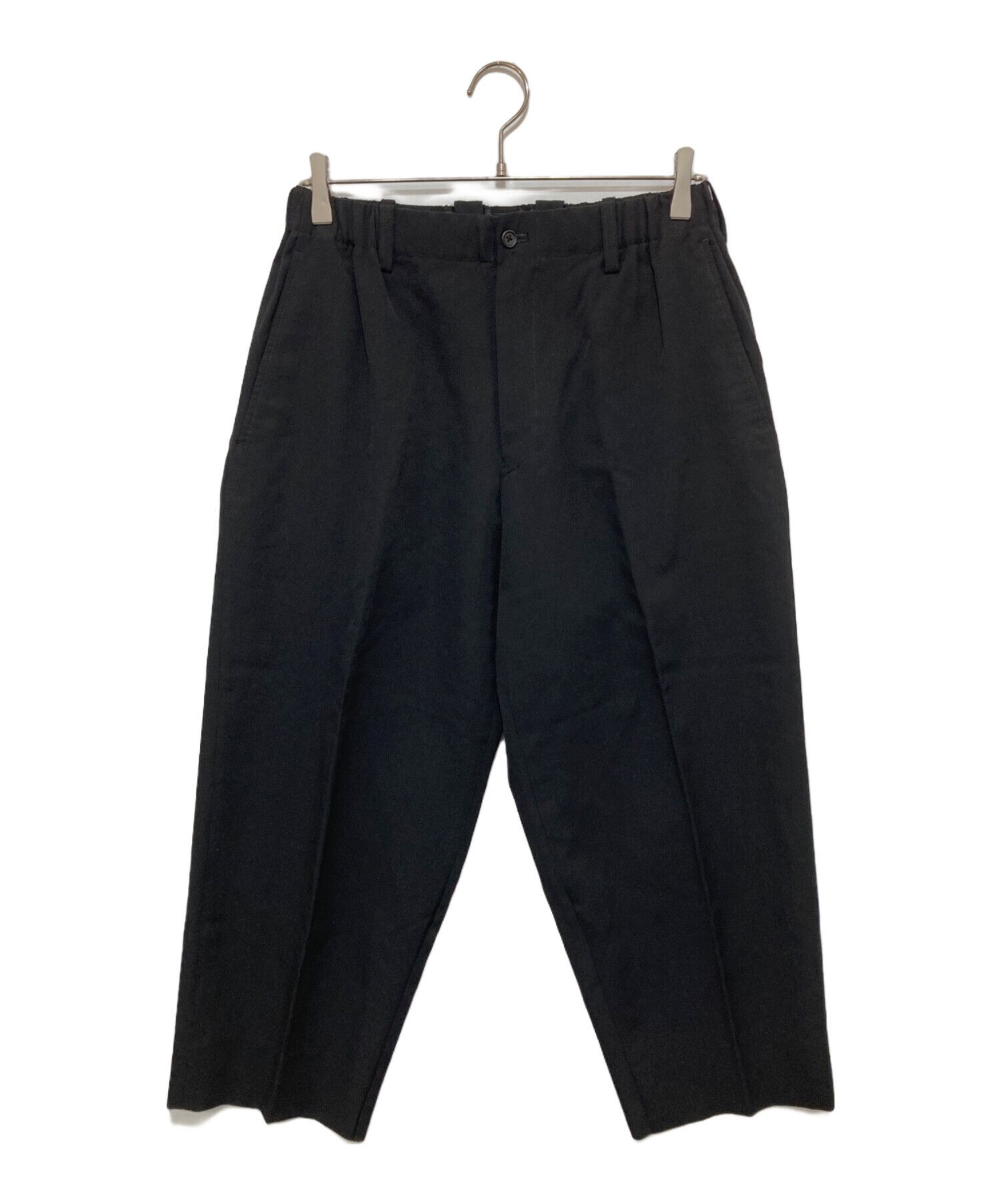 Yohji Yamamoto Yohji Yamamoto pour homme HT-P23-100 Wool Slacks Size US 26 / EU 42 - 1 Thumbnail