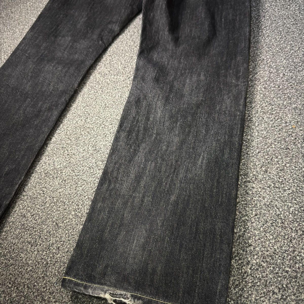 Undercover × Uniqlo 🔥🇯🇵 Vintage 90s Black Jeans Uniqlo UJ S002 Size US 33 - 11 Thumbnail