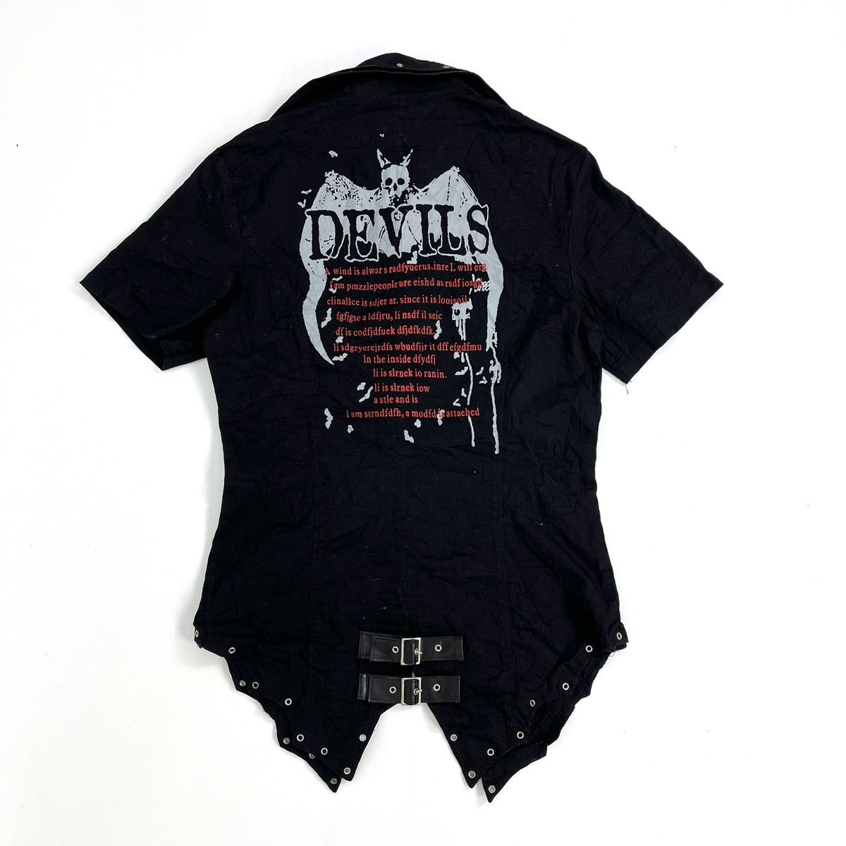 2000s K-Star Punk Devils Cross Grunge Ifsixwasnine Lgb Shirt