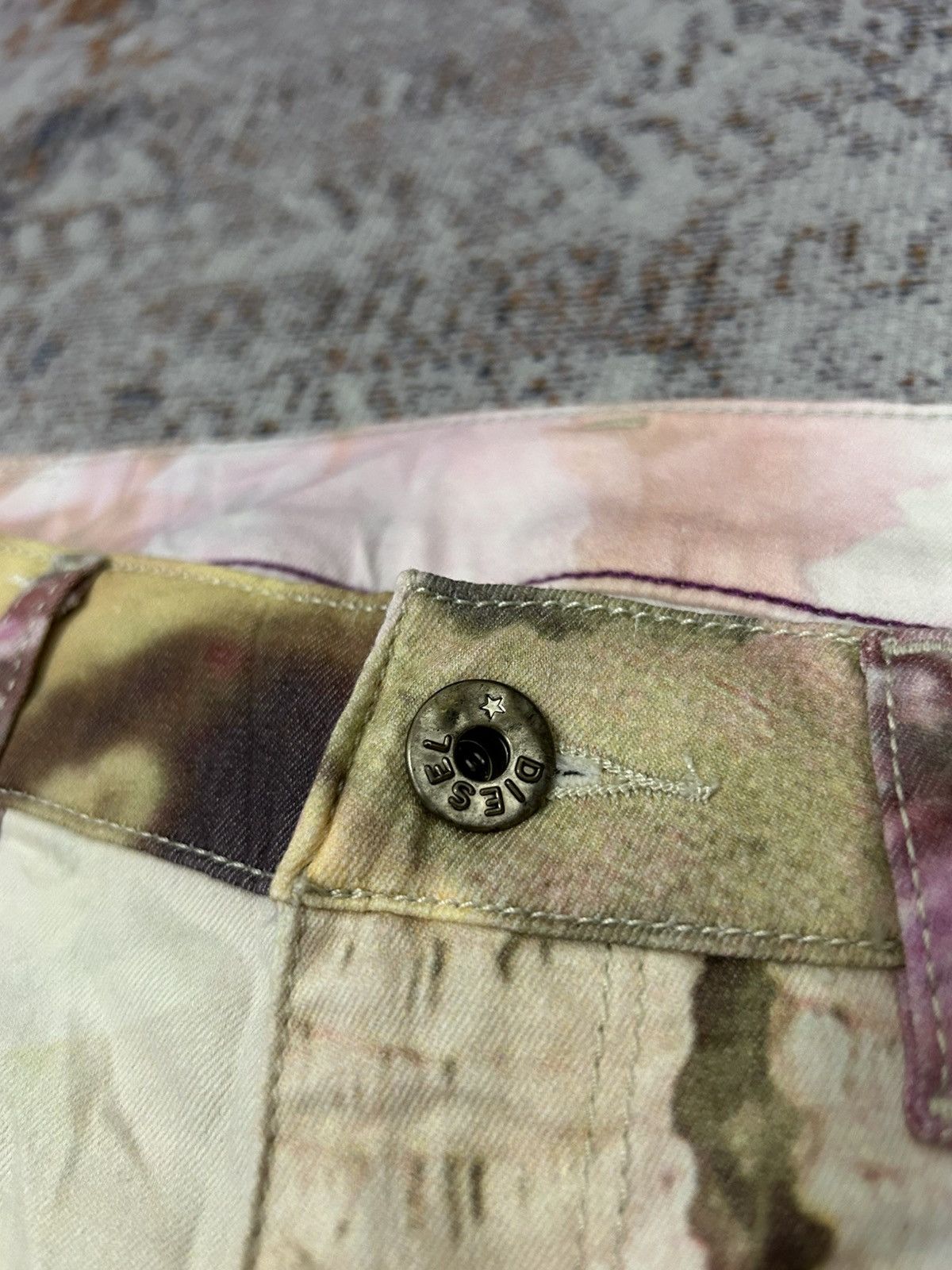 Diesel Diesel Livier-SP Super Slim Low Pants All Over Print Size US 30 / EU 46 - 9 Thumbnail