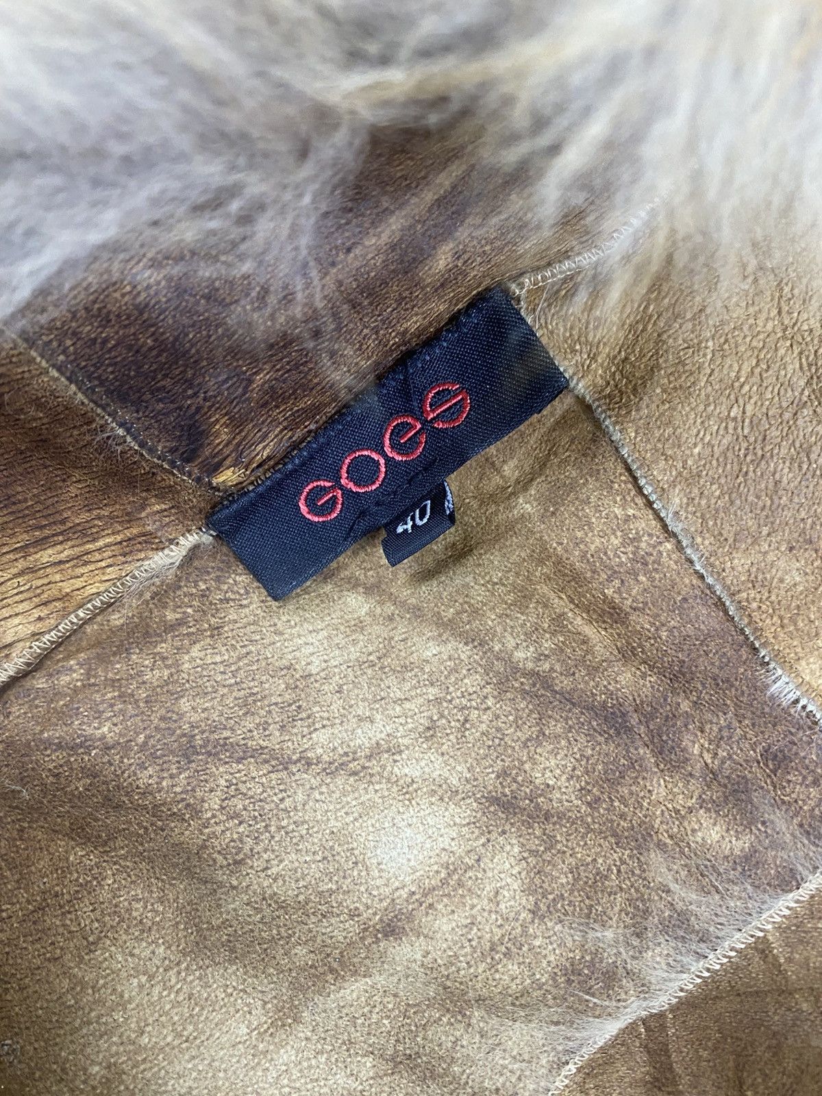 Japanese Brand Vtg Afghan Shearling Suede Fur Trim Penny Lane Coat Jacket Size M / US 6-8 / IT 42-44 - 7 Thumbnail