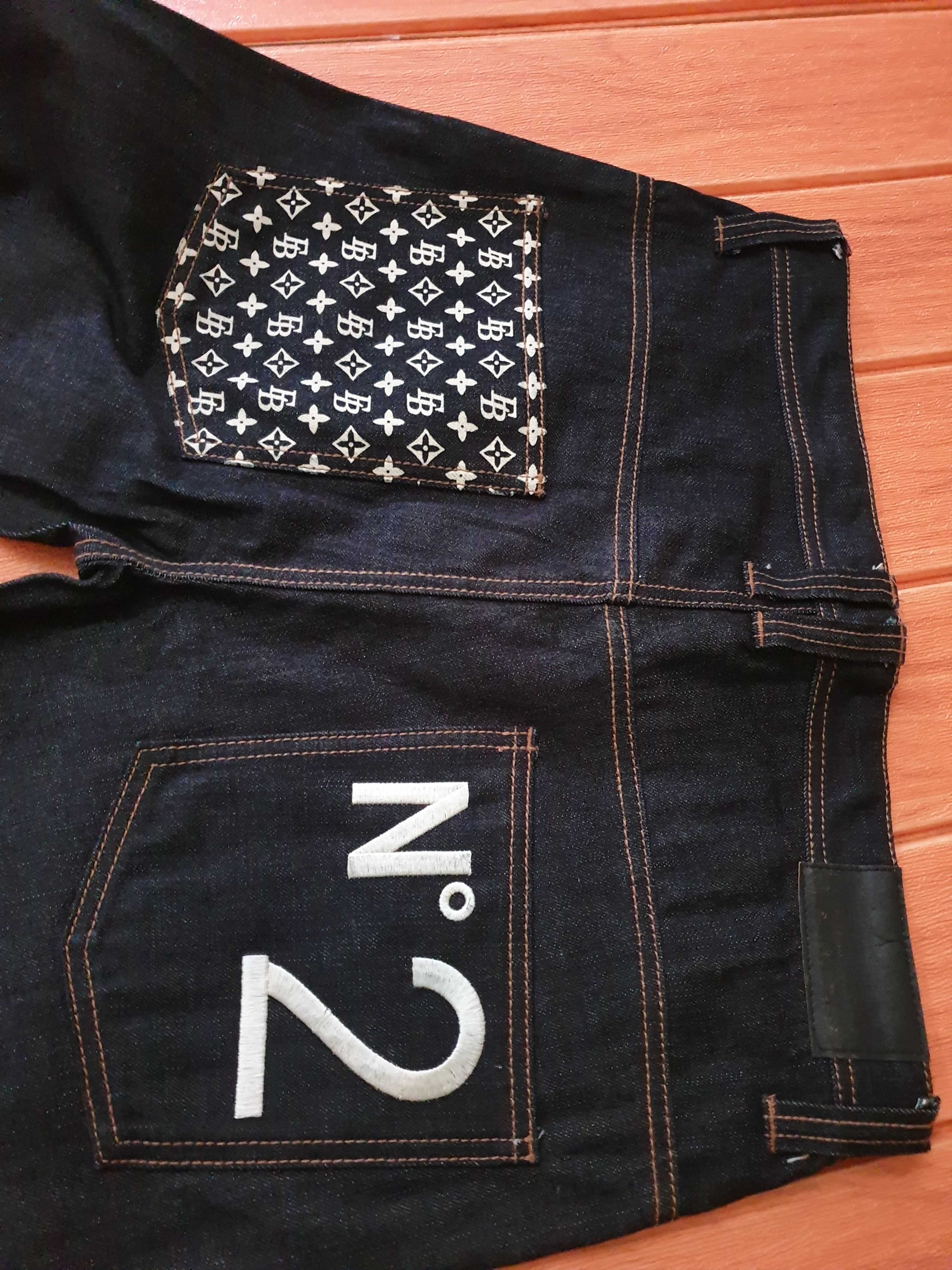 Japanese Brand 💥Etbx inspired blue colour denim pant Size US 34 / EU 50 - 12 Thumbnail