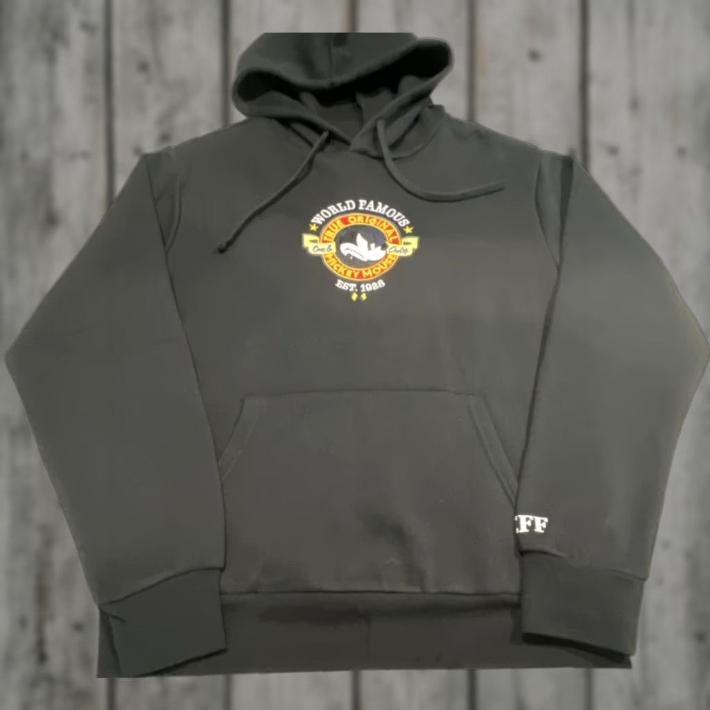 Disney Disney X NEFF Hoodie Sweatshirt Men M Embroidery Graphic Mickey Mouse Black NWT Size US M / EU 48-50 / 2 - 1 Thumbnail