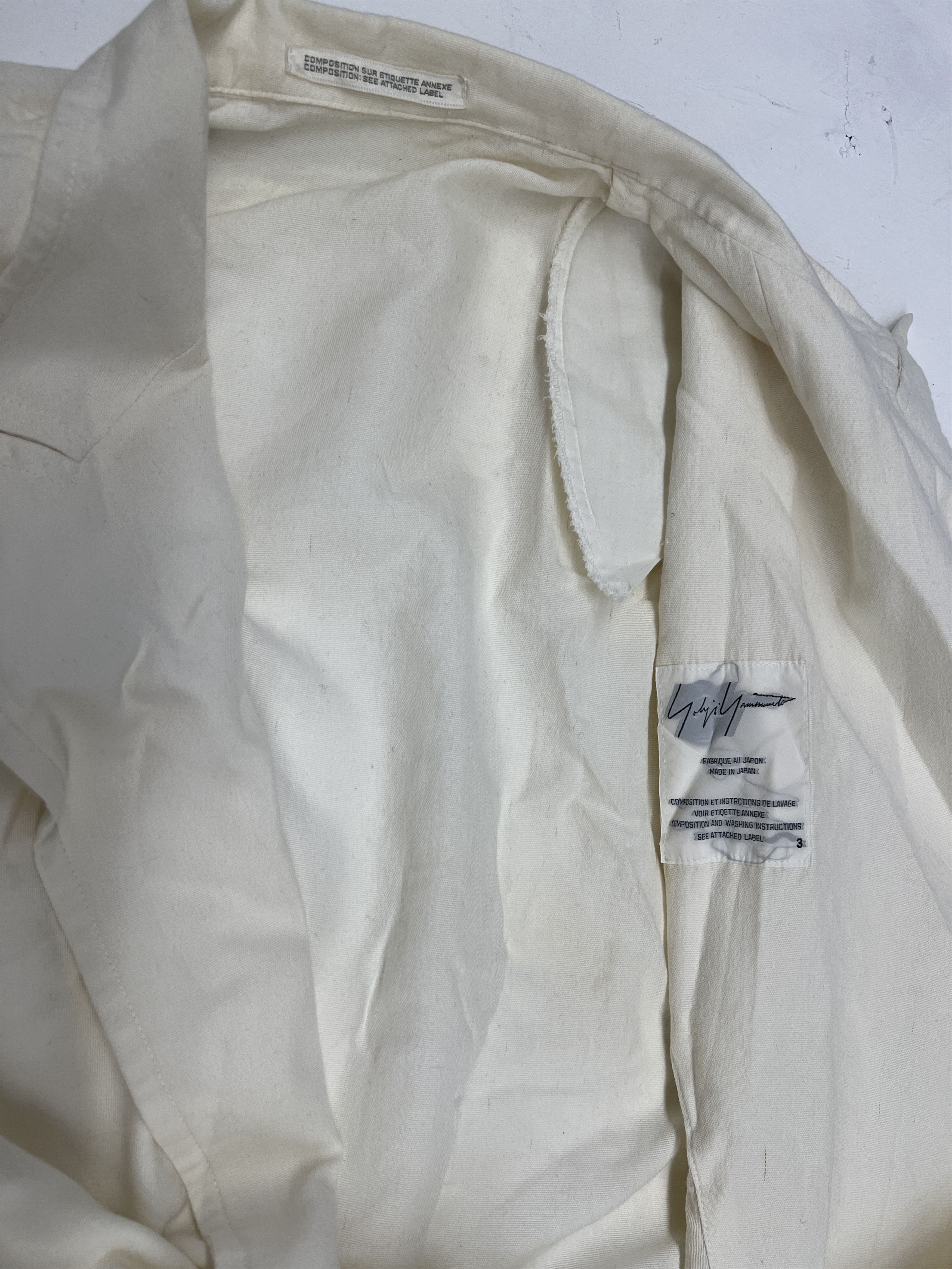 Yohji Yamamoto Yohji Yamamoto Linen Blazer Size M / US 6-8 / IT 42-44 - 5 Thumbnail