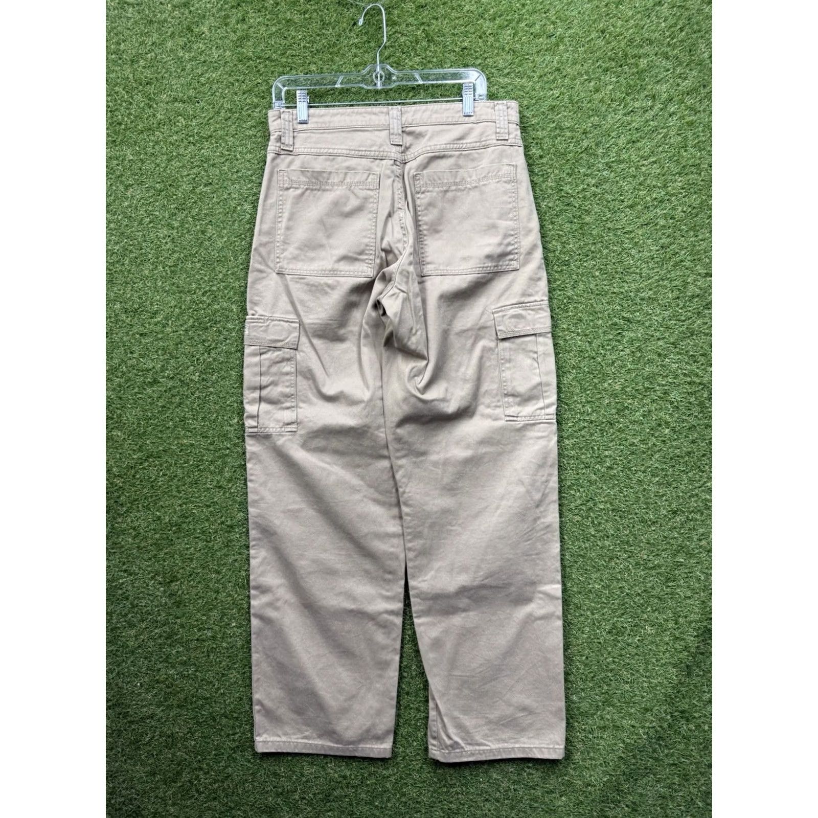 Wrangler Wrangler Cargo Pants Mens 32x32 Khaki Brown 70LEWGR Workwear Canvas Straight Size US 32 / EU 48 - 2 Thumbnail