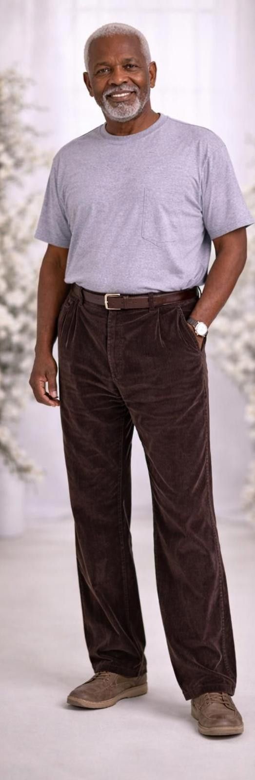 Dockers Dockers Mens Brown Corduroy Pants Pleated Relaxed W38 L32 Size US 38 / EU 54 - 1 Thumbnail