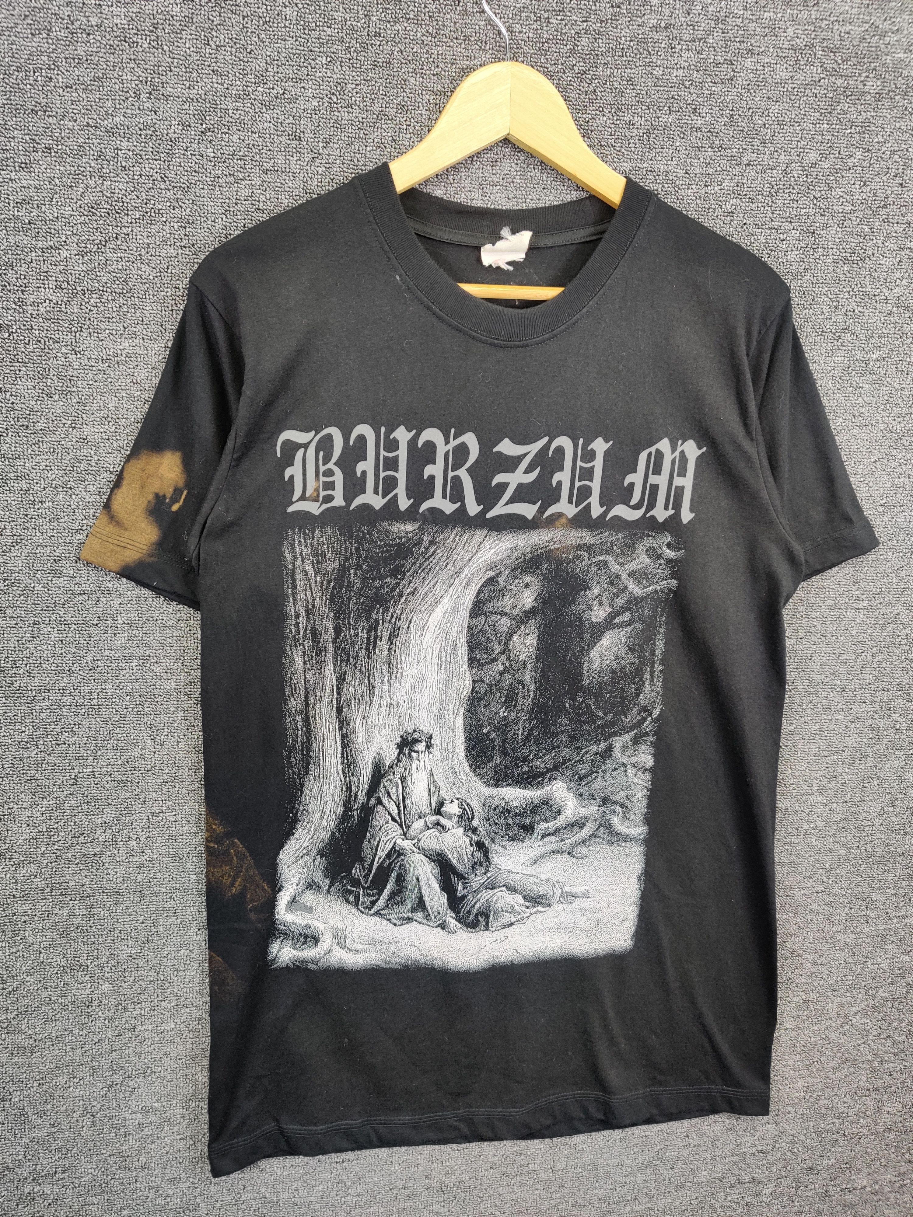 Band Tees Burzum Hvyis Lyset Tar Oss Metal Band Tee Tshirt Size US M / EU 48-50 / 2 - 5 Thumbnail