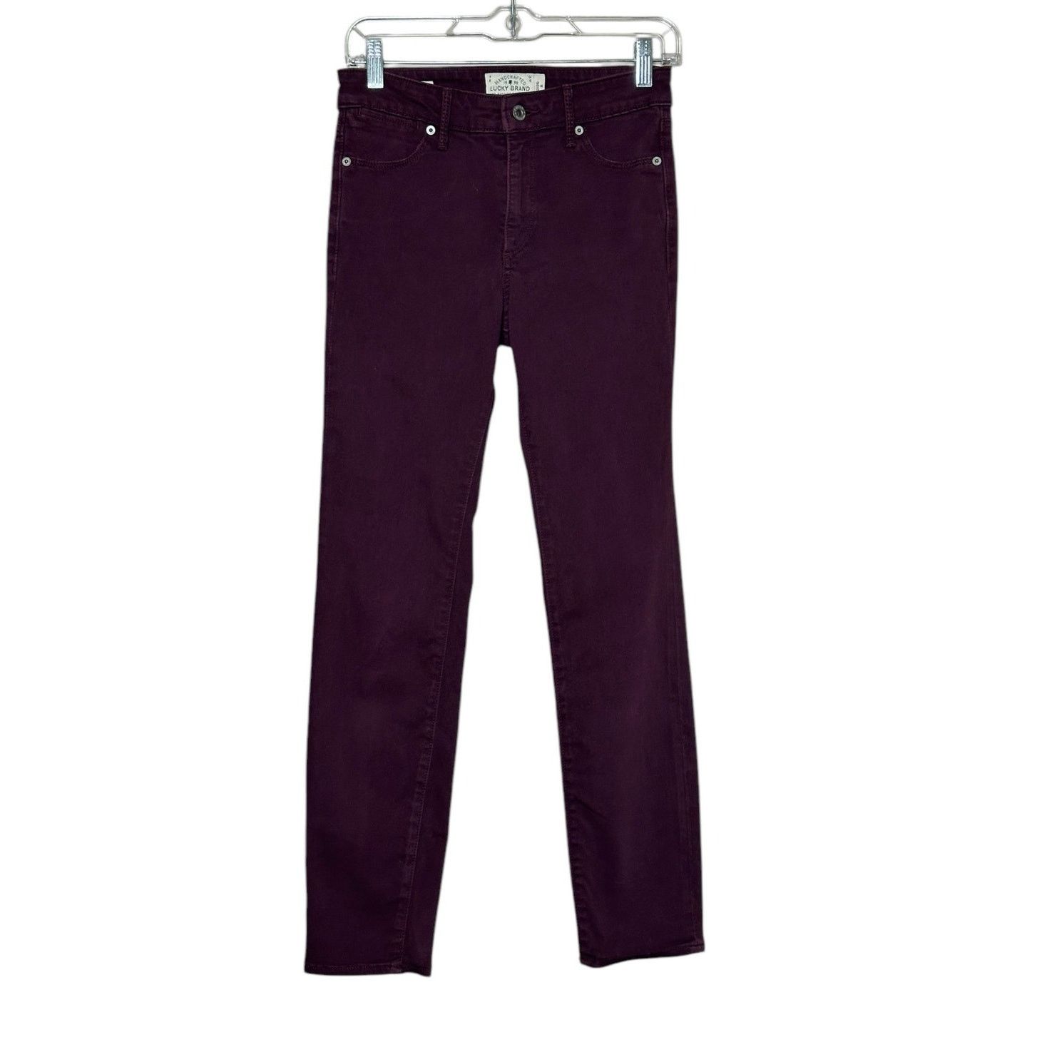 Lucky Brand Lucky Brand plum Hayden skinny jeans size 2 Size 26" / US 2 / IT 38 - 1 Thumbnail