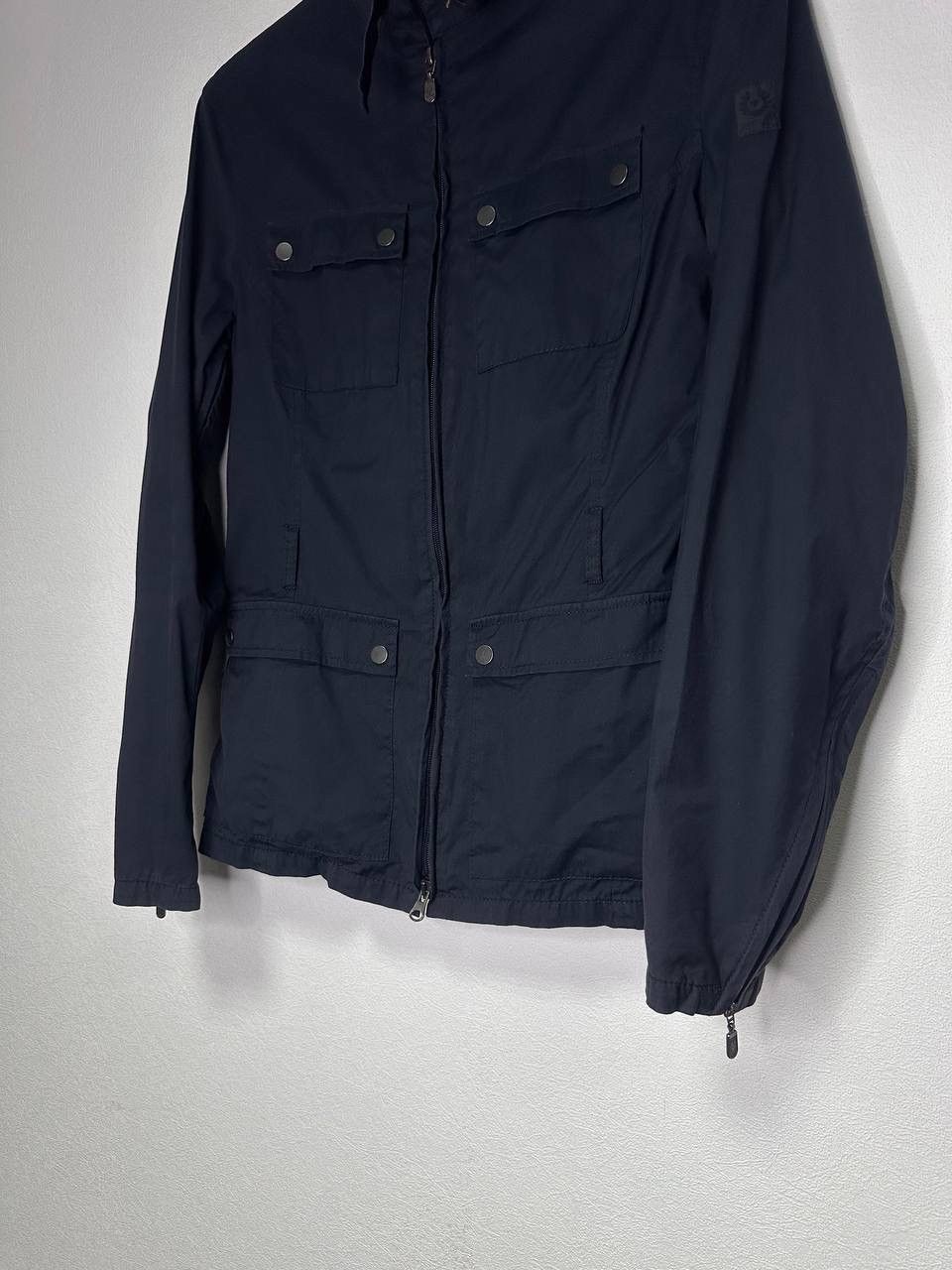 Belstaff Belstaff Silver Label Navy Field Jacket Size 48 Lightweight Size US M / EU 48-50 / 2 - 2 Thumbnail