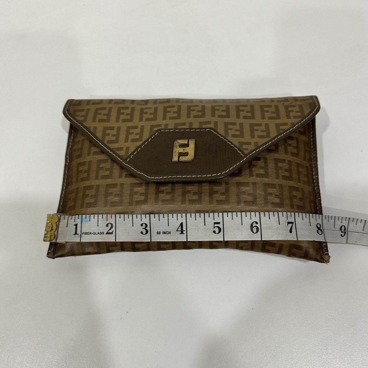 Fendi ‼️YES‼️ VINTAGE FENDI ZUCCHINO MONOGRAM PORTFOLIO CLUTCH BAG Size ONE SIZE - 5 Thumbnail