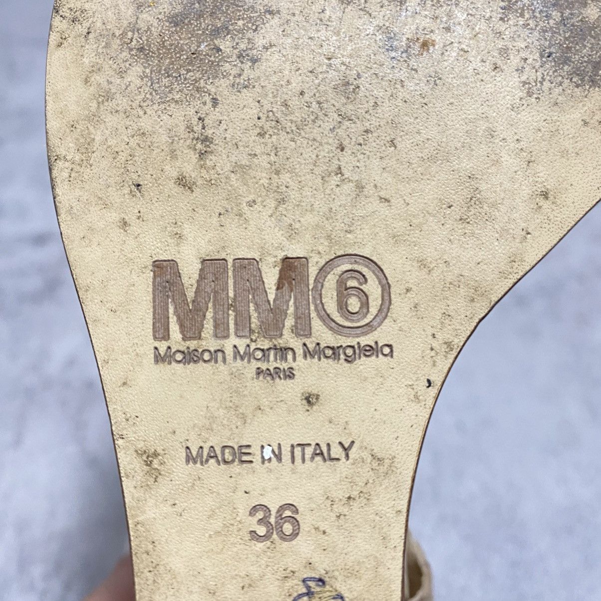 Maison Margiela MM⑥ MAISON MARTIN MARGIELA ANKLE WEDGE SANDALS Size US 6 / IT 36 - 6 Thumbnail