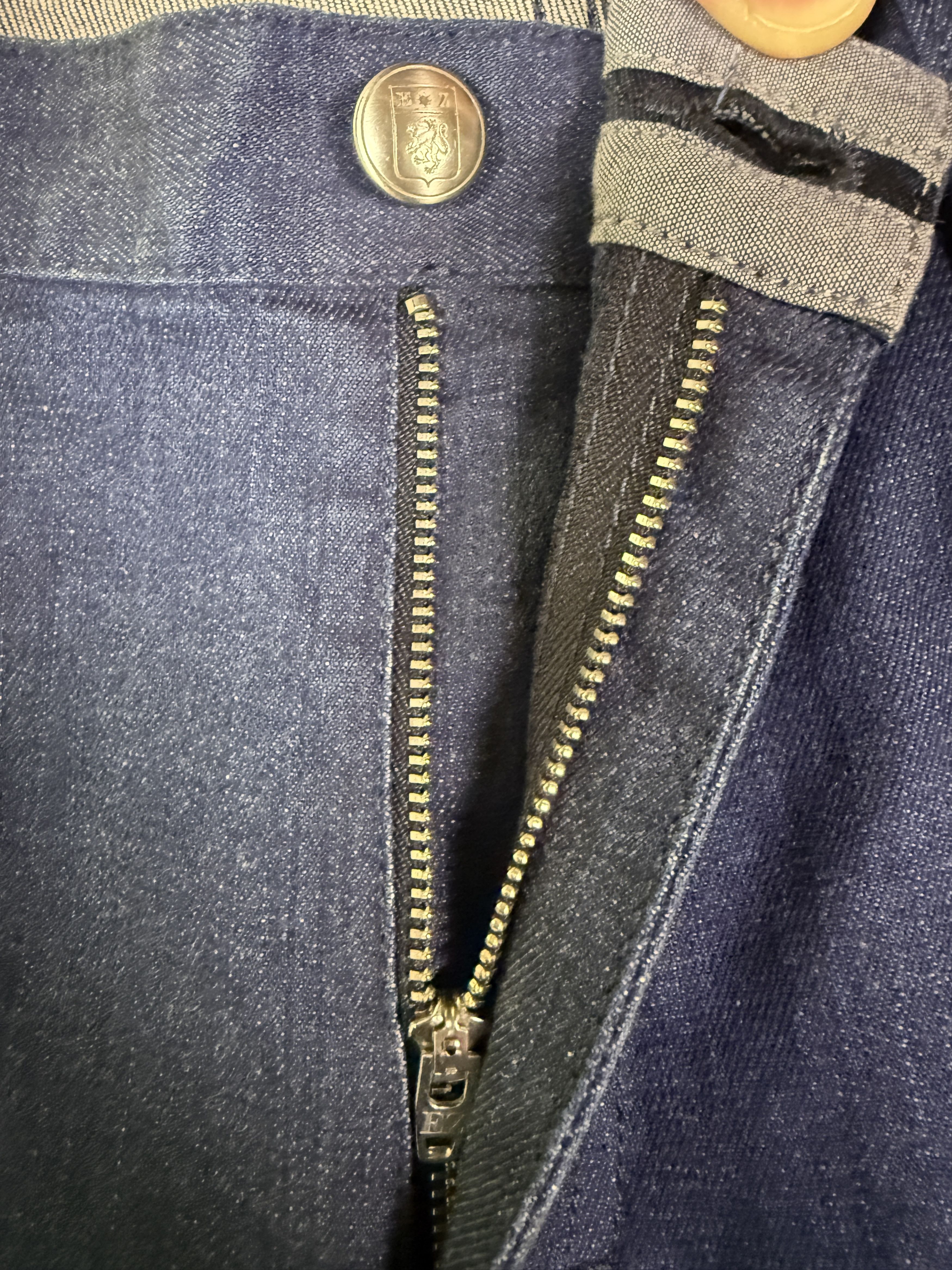 Ermenegildo Zegna Ermenegildo Zegna Denim Trousers Size US 38 / EU 54 - 3 Thumbnail