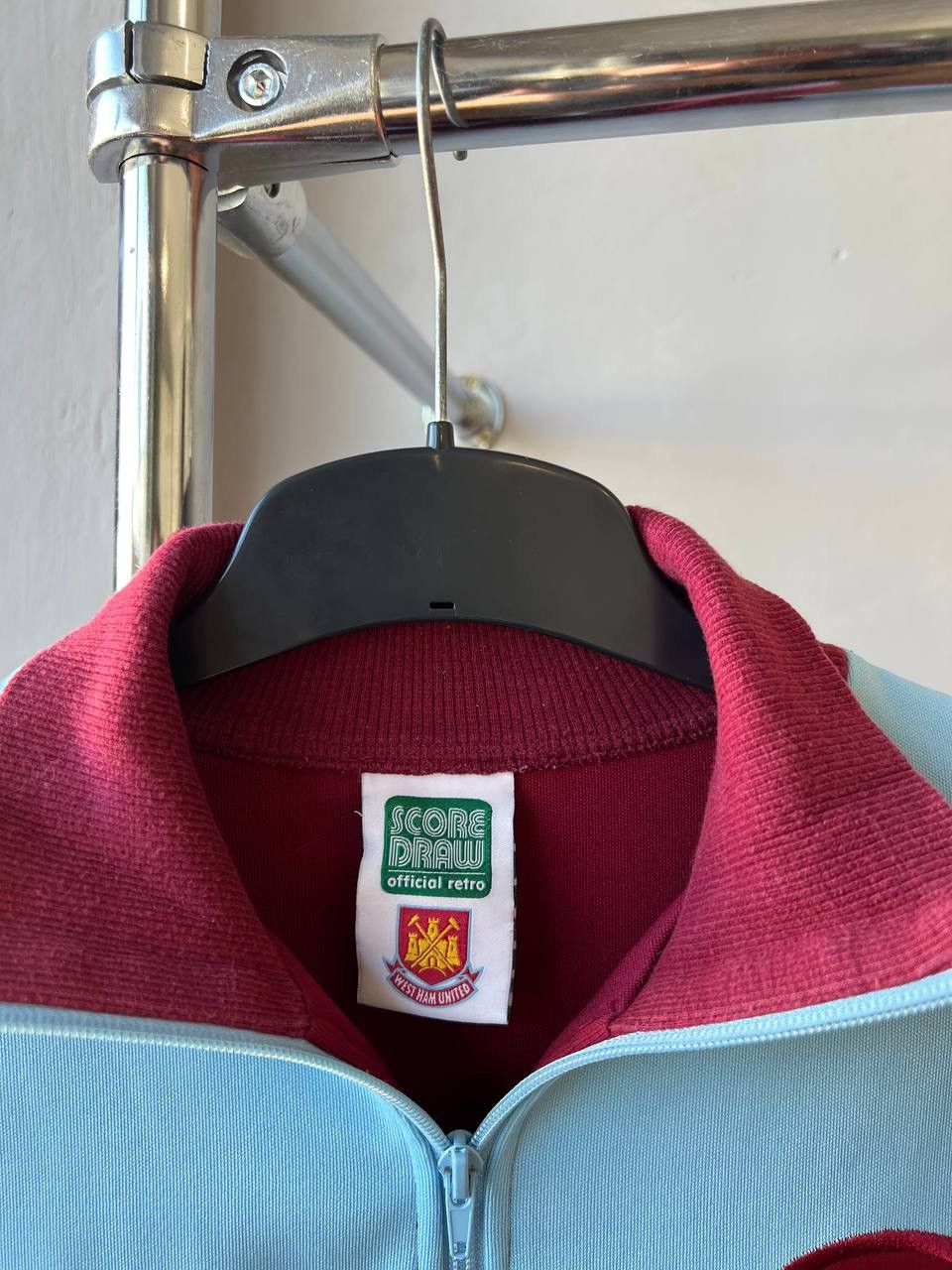 Vintage 1976/80 WEST HAM UNITED REMAKE SOCCER FOOTBALL JACKET SZ M Size US M / EU 48-50 / 2 - 5 Thumbnail