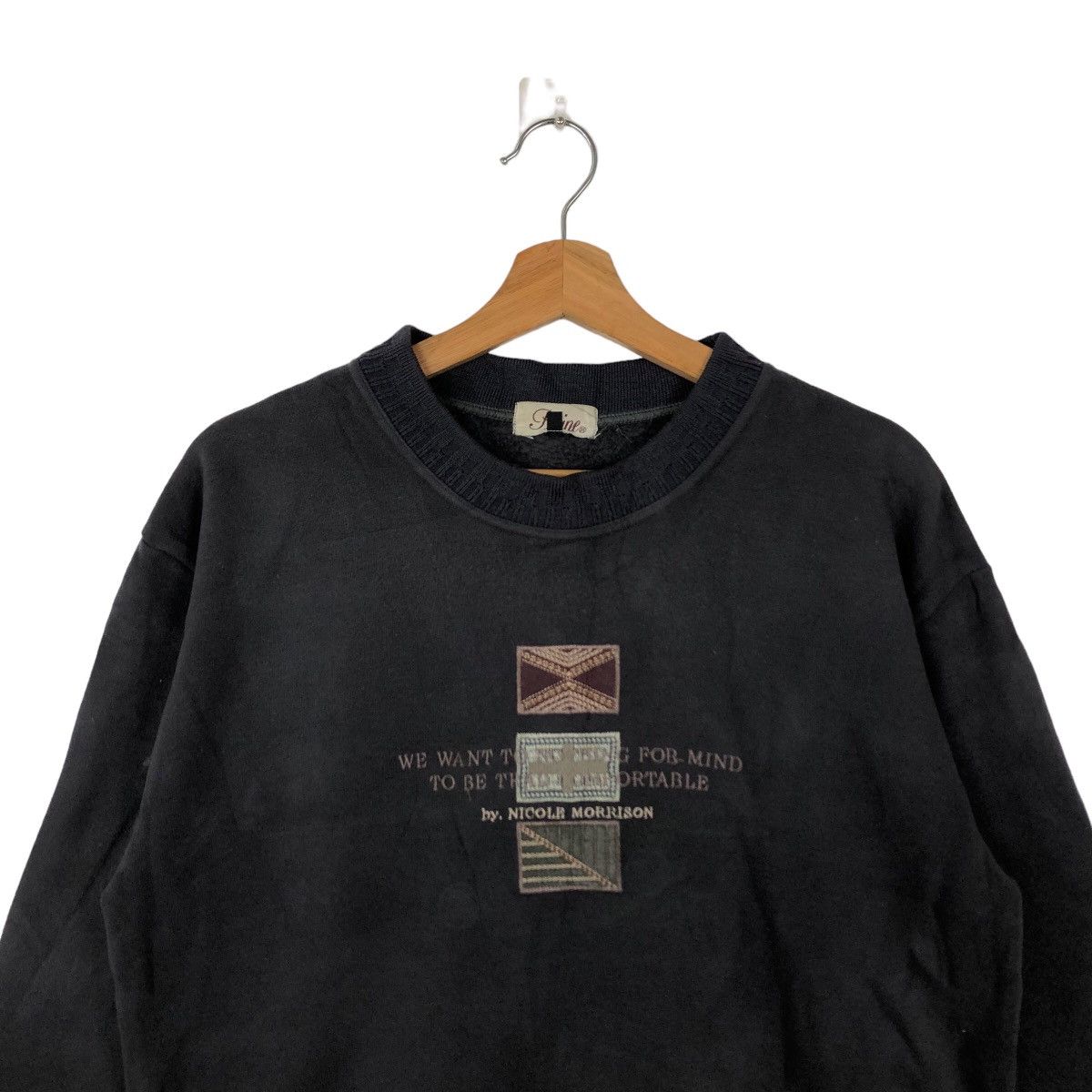 Japanese Brand 🔥90’s VITAGE SWEATSHIRT CREWNECK PLEINE BIG LOGO SPELL OUT Size US L / EU 52-54 / 3 - 2 Thumbnail