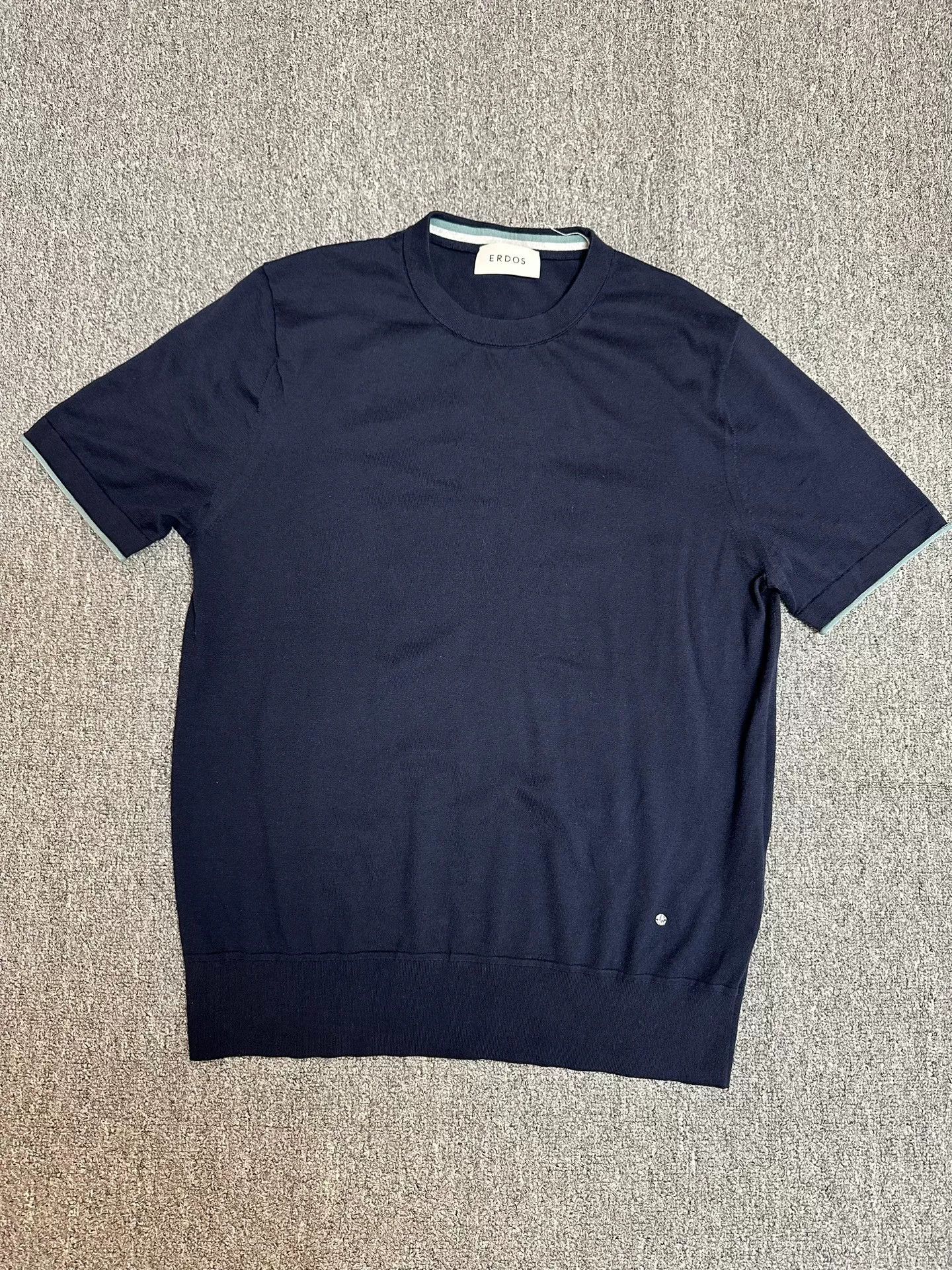 Other ERDOS 2025 SS Round Neck Short Sleeve T-shirt Size US L / EU 52-54 / 3 - 1 Thumbnail