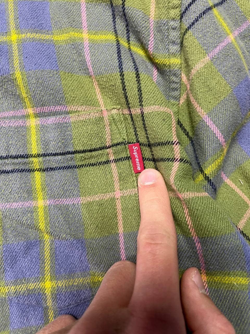 Supreme Supreme Tartan Flannel Shirt Size US L / EU 52-54 / 3 - 6 Thumbnail