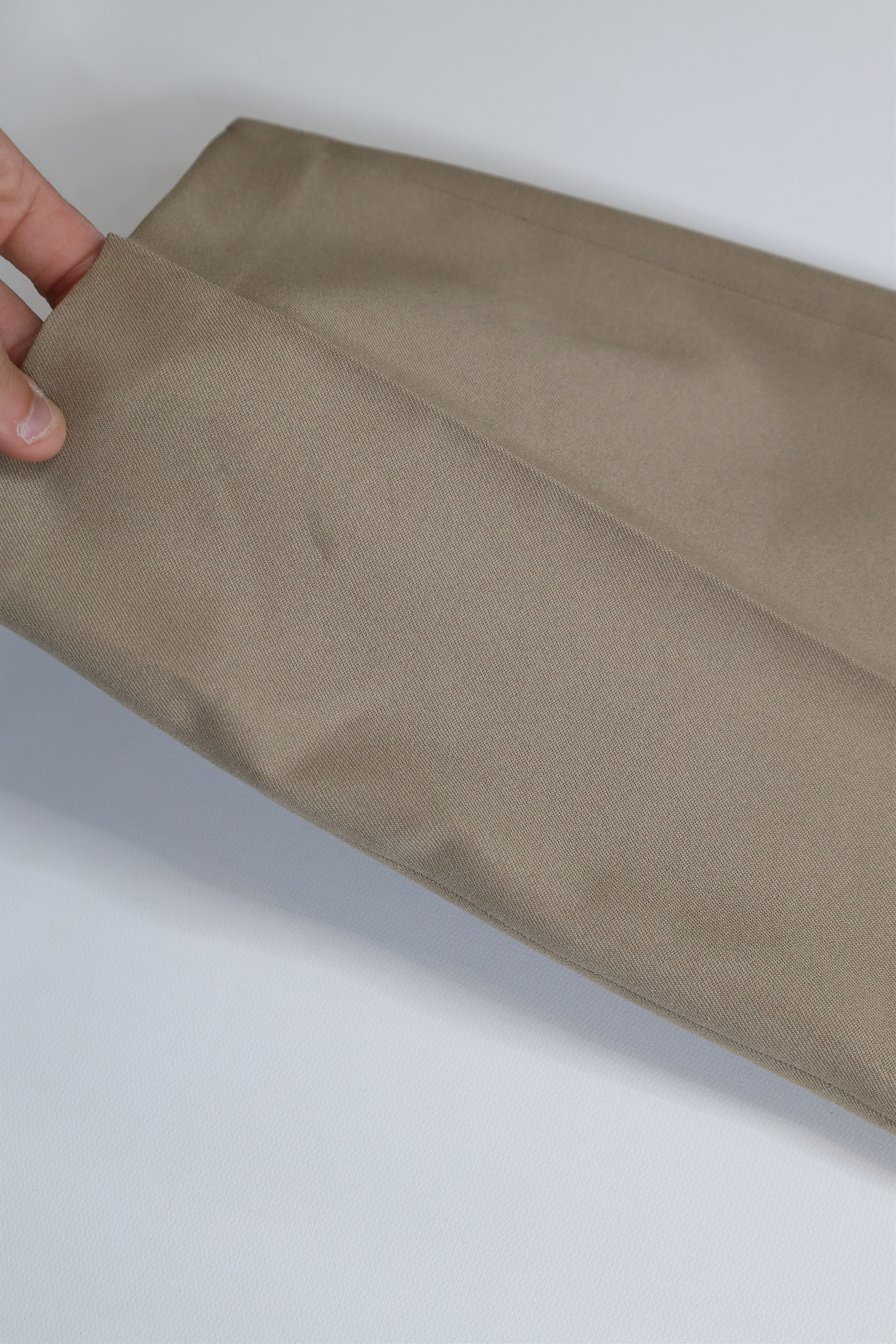 Vintage Vintage 70s Streetwear Knit Wide Leg Chino Pants Beige USA Size US 34 / EU 50 - 5 Thumbnail