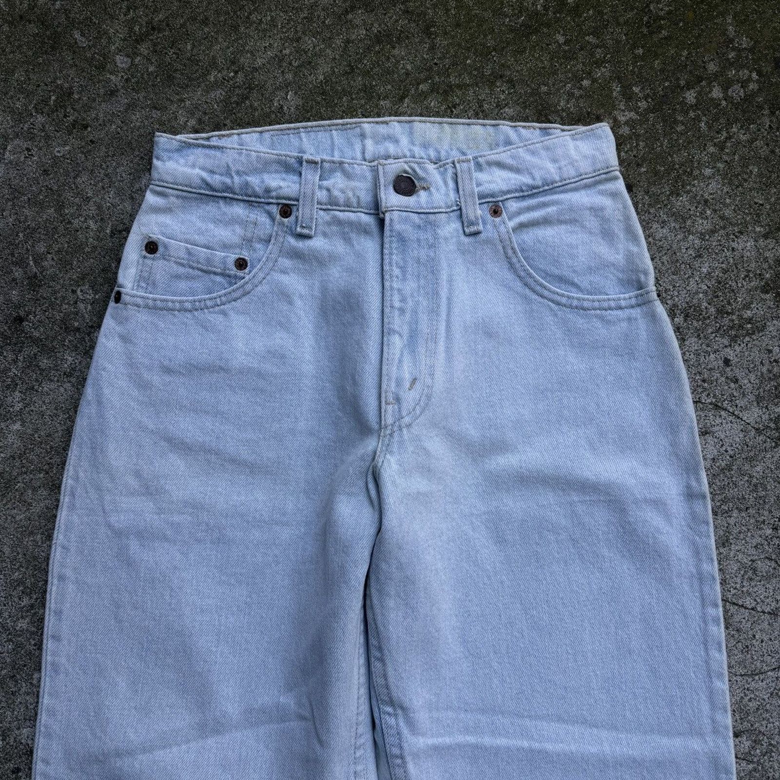 Levi's VINTAGE 90s LEVI’S 560 MADE IN USA LOOSE TAPERED DENIM JEANS Size US 27 - 3 Thumbnail