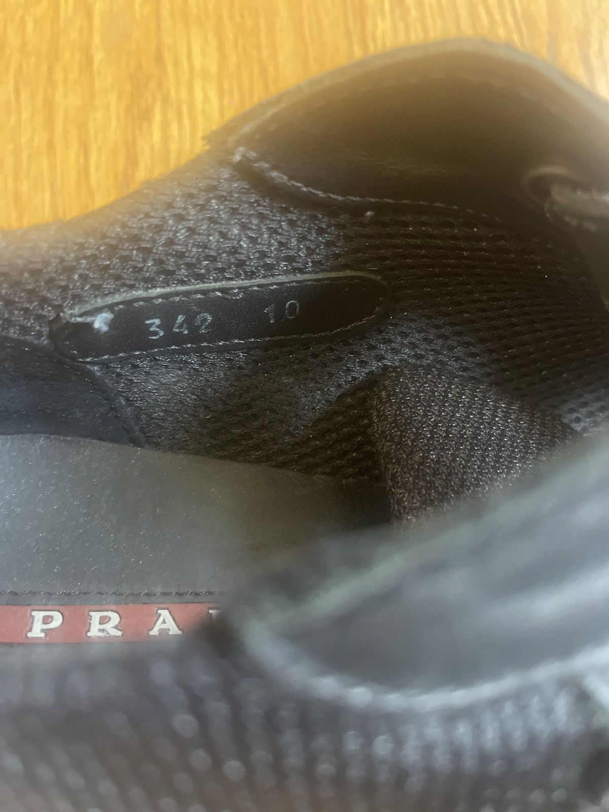 Prada Men’s PRADA VELCRO, LEATHER SHOES, SIZE 10 Size US 10 / EU 43 - 7 Thumbnail