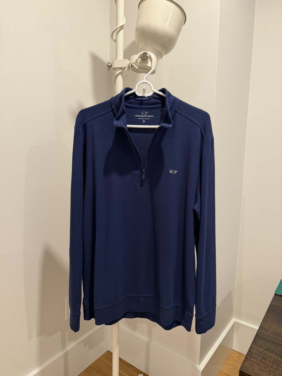 Vineyard Vines 100% Cotton Lightweight Quarter Zip Size US M / EU 48-50 / 2 - 1 Thumbnail