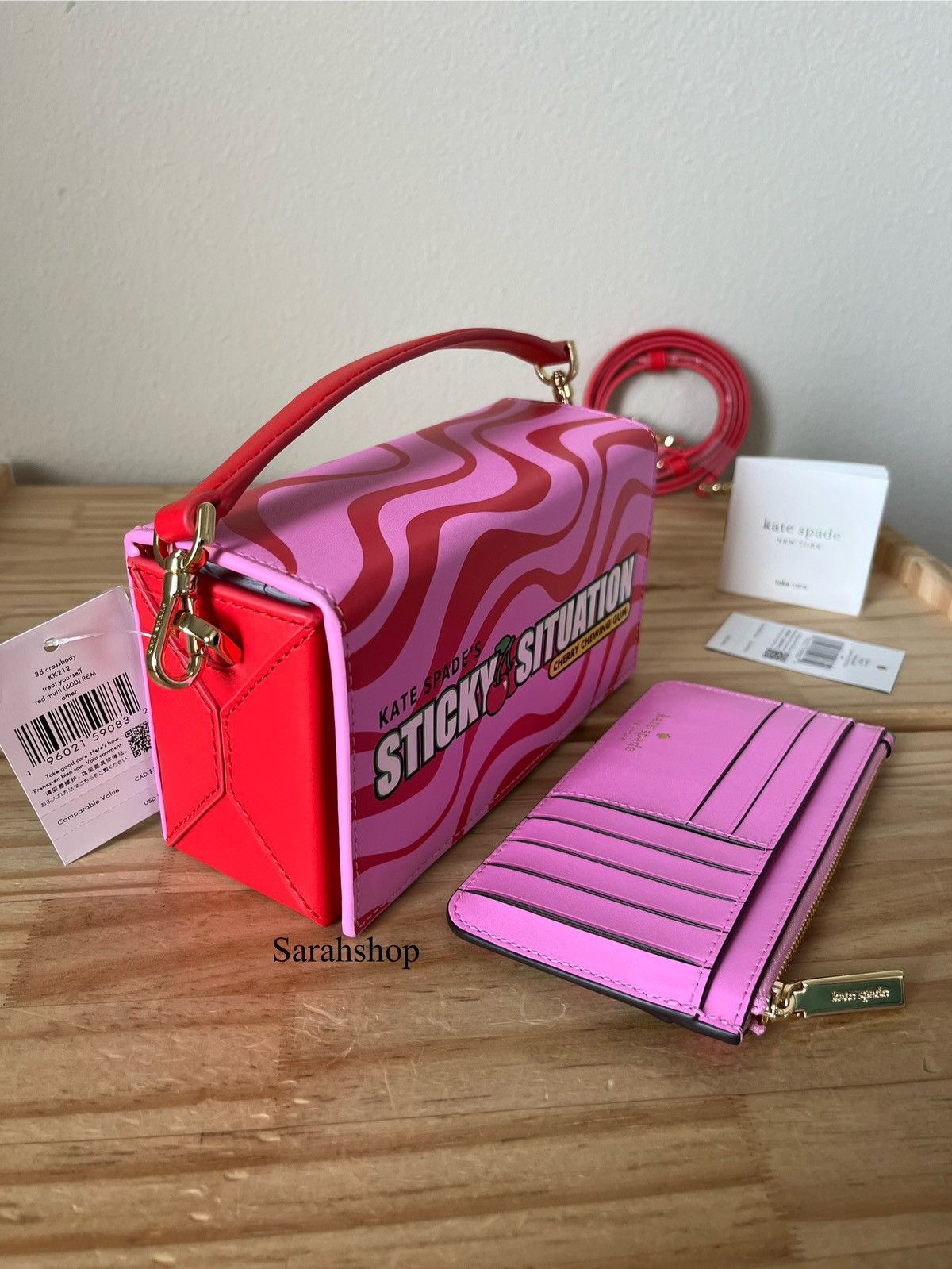 Kate Spade Kate Spade Bubble Gum 3D Crossbody Set Size ONE SIZE - 4 Thumbnail