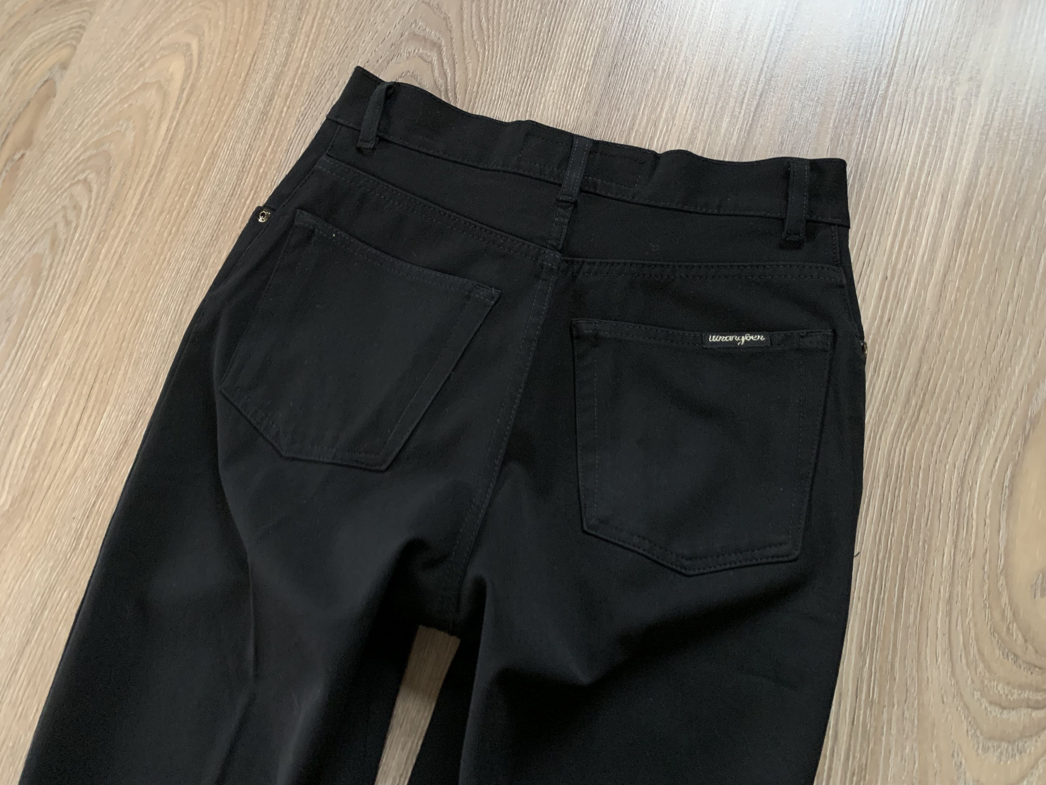 Denime × Vintage × Wrangler Wrangler New Generation Vintage Black Stretch Jeans Size 28" / US 6 / IT 42 - 7 Thumbnail