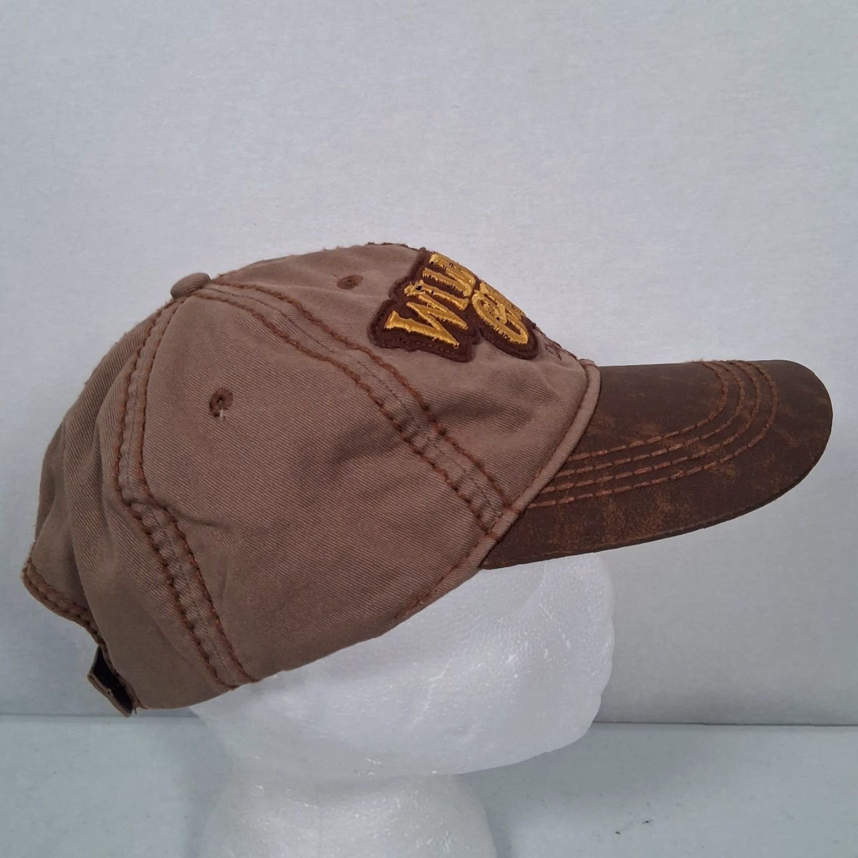 Vintage Dollywood Amusement Park Wildwood Grove Cap Hat Brown Tennessee Strap Back Size US M / EU 48-50 / 2 - 5 Thumbnail