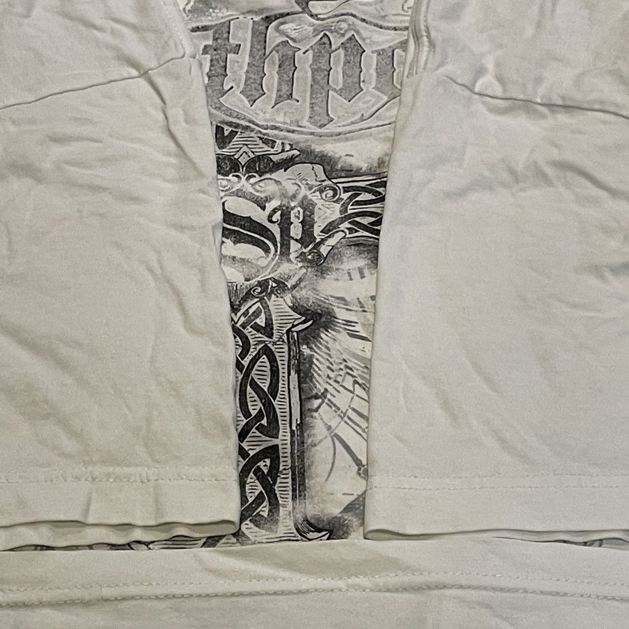 Affliction × Southpole × Tapout Rare Southpole Wings Cross Tee Y2K Affliction Style Size US XXL / EU 58 / 5 - 4 Thumbnail