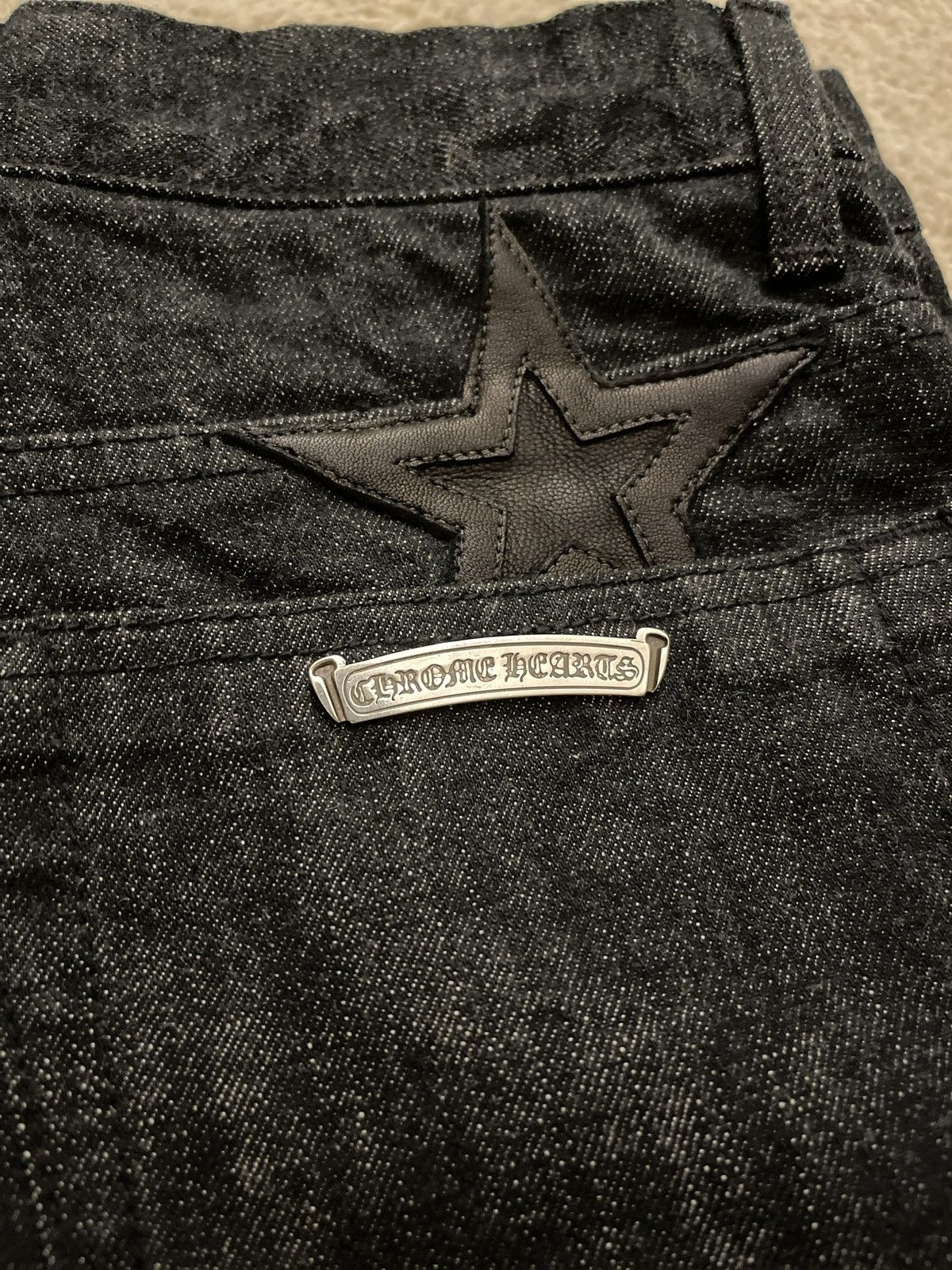 Chrome Hearts Chrome Hearts Star patch Denim Fleurknee Size US 32 / EU 48 - 3 Thumbnail