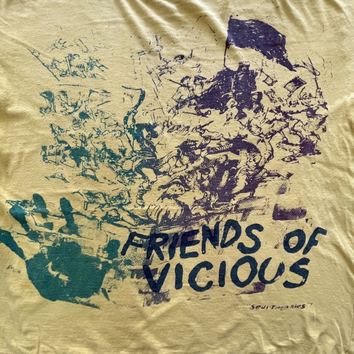 Seditionaries Vintage Seditionaries "Friends of Vicious" Tee Size US M / EU 48-50 / 2 - 10 Thumbnail