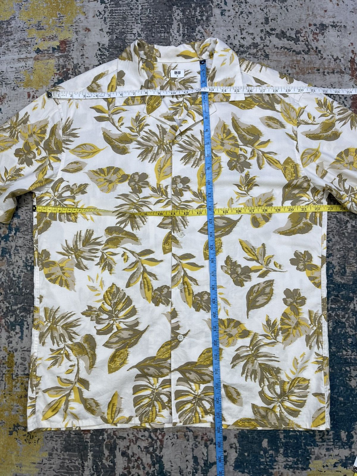 Uniqlo Uniqlo Botanical Print Aloha Hawaiian Shirt Size US M / EU 48-50 / 2 - 10 Thumbnail